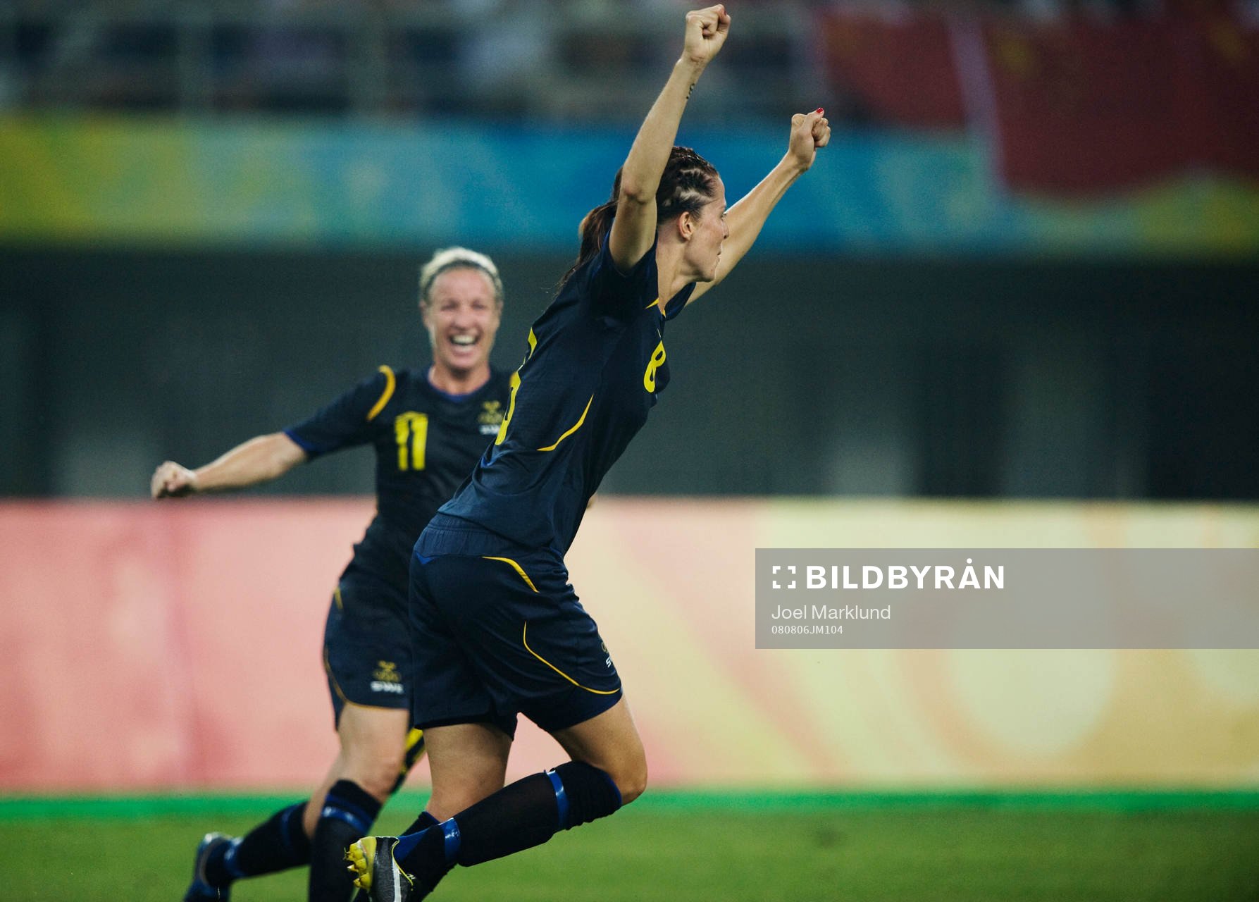 Lotta Schelin jubel