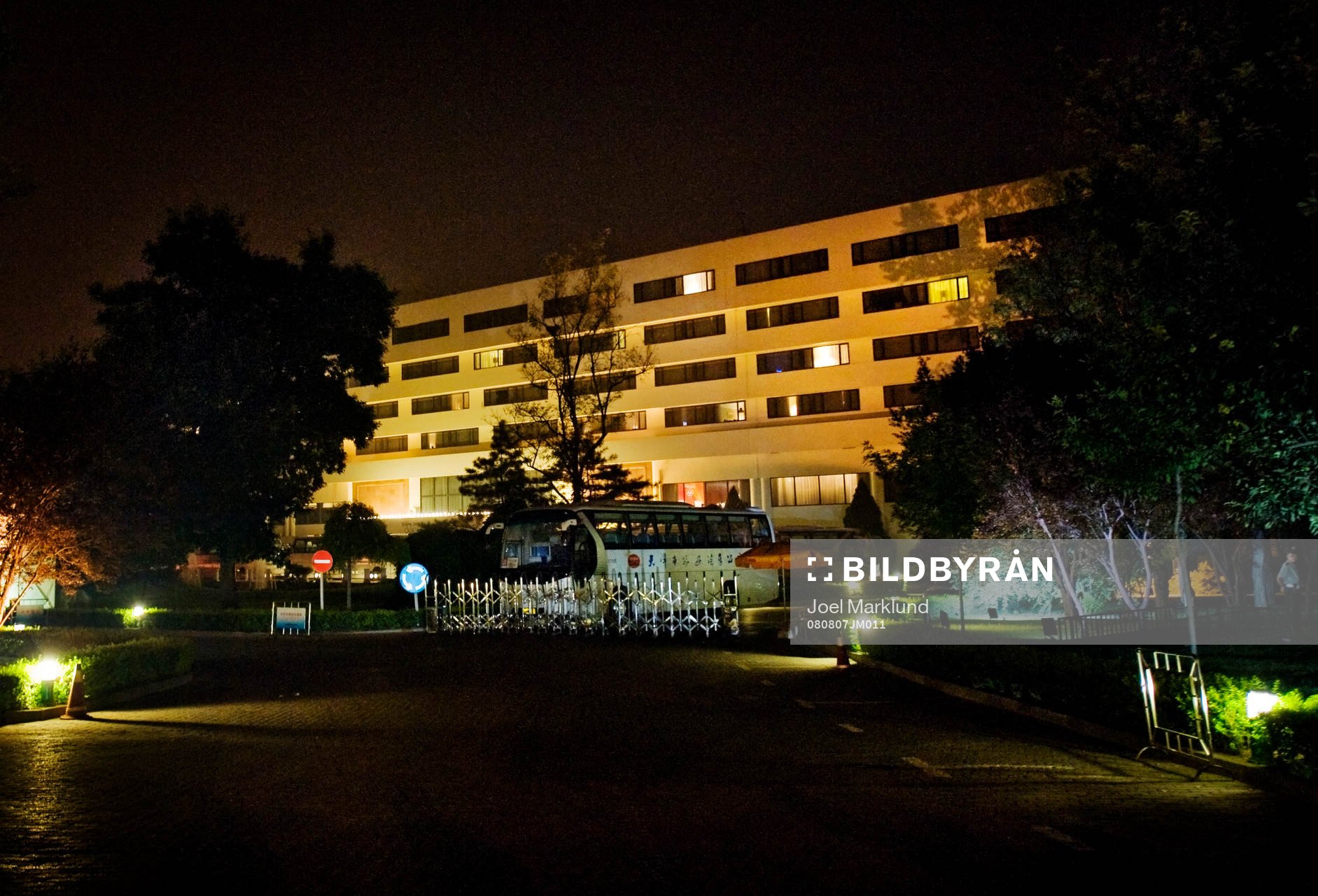 Hotell Sheraton i Tianjin där svenska