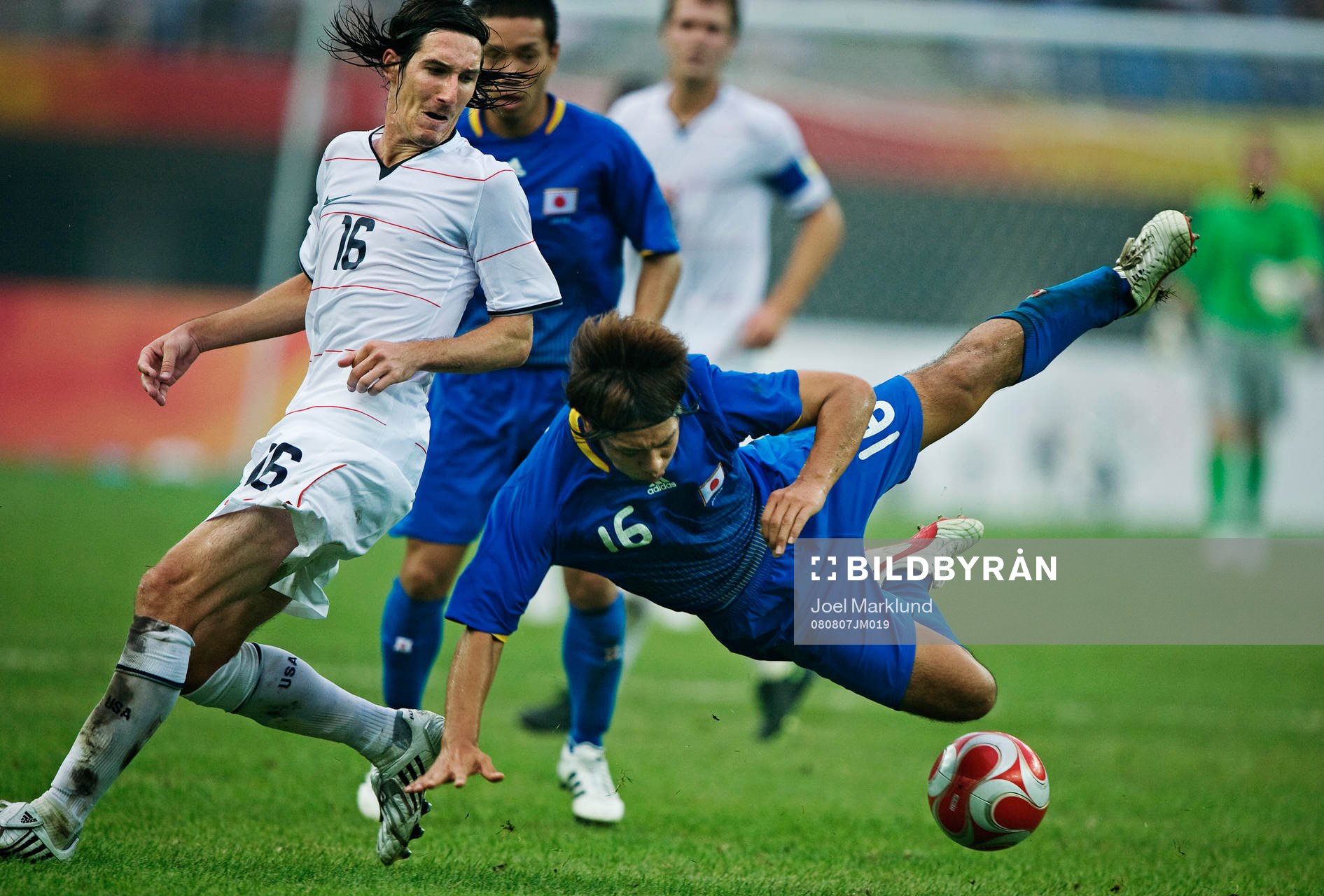  Sacha Kljestan, USA, och Takuya Honda, Japan.