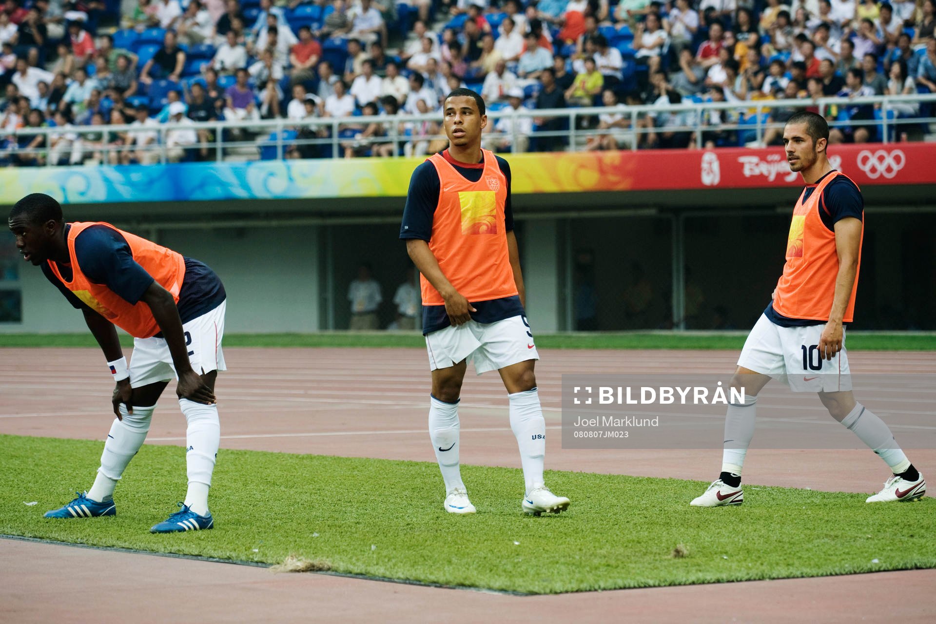 Charlie Davis, USA, fick inte spela matchen