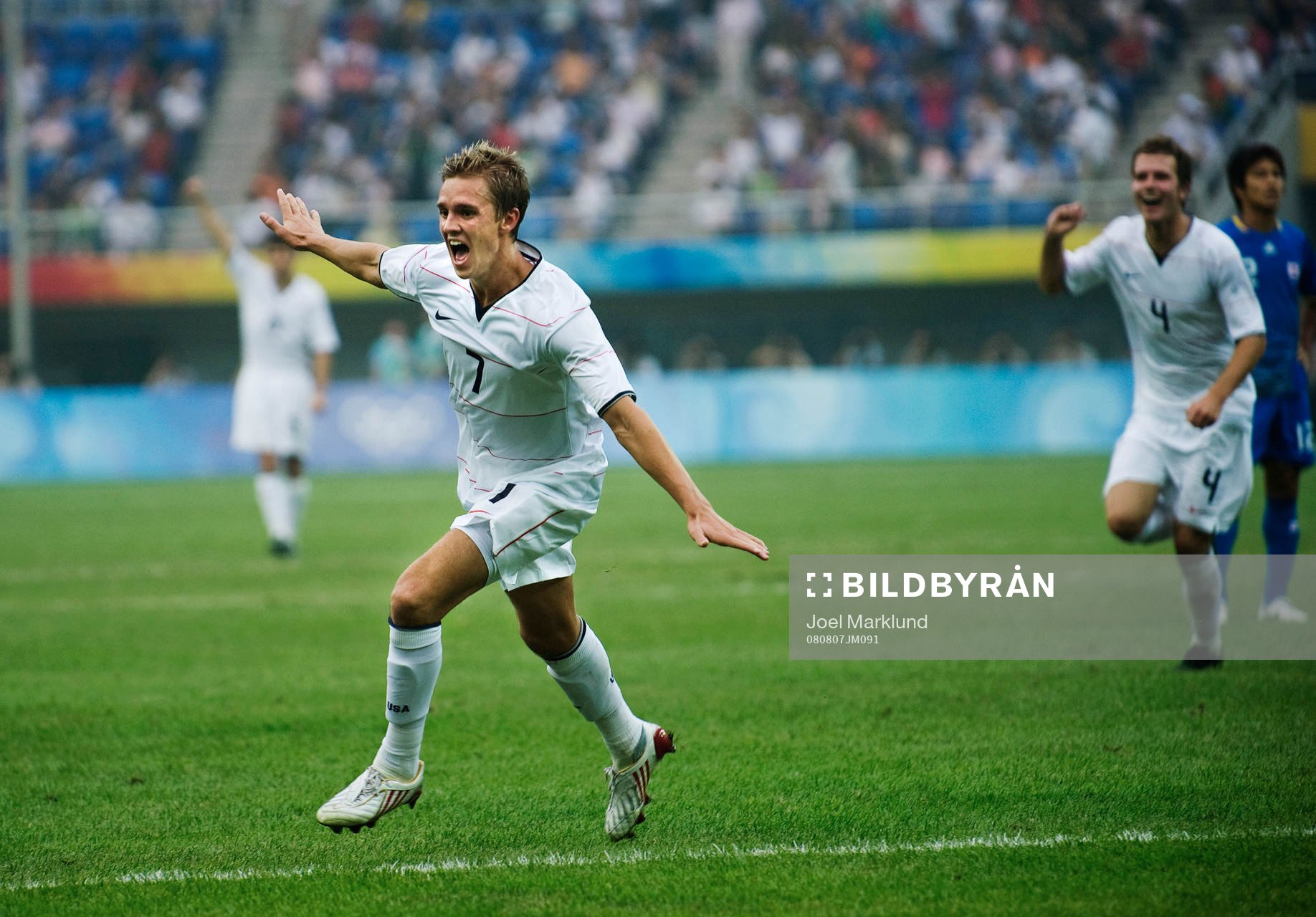 Stuart Holden, USA, jubel