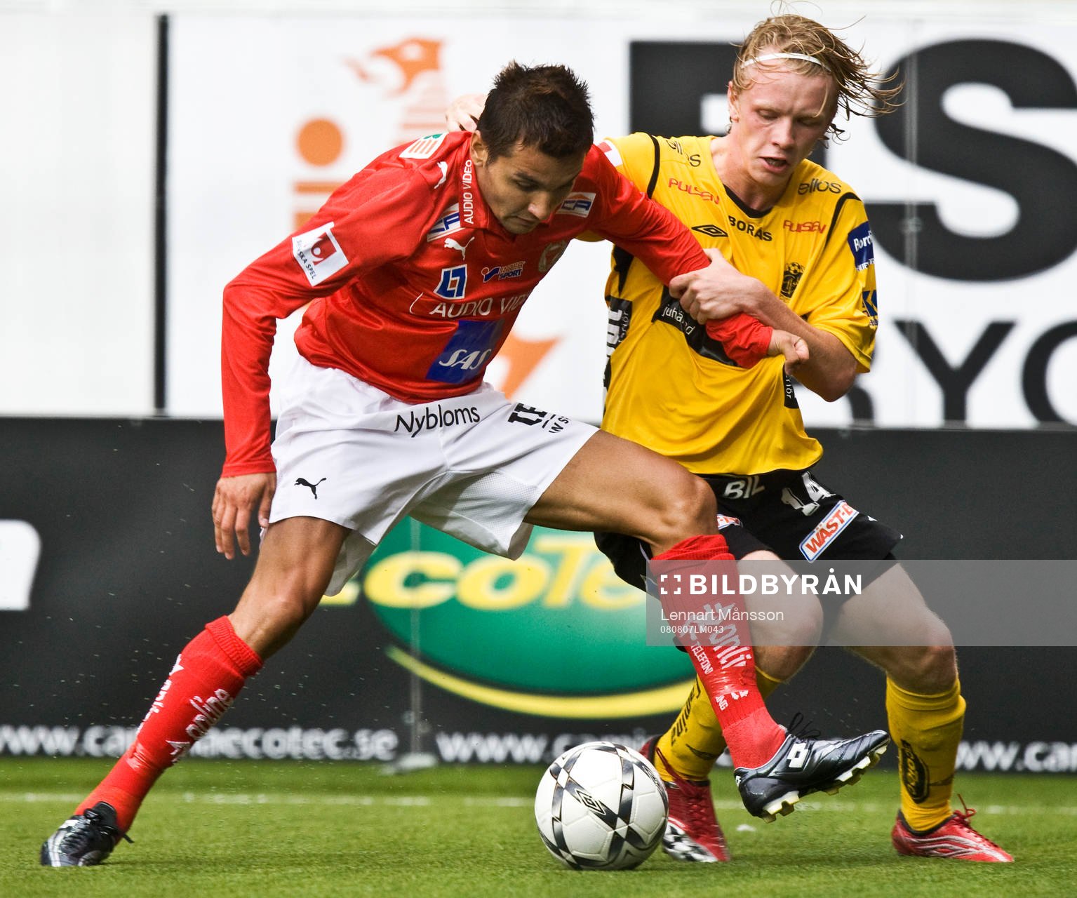 Emin Nouri och Jesper Florén