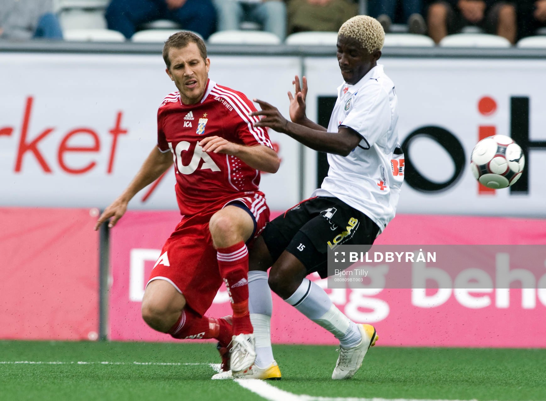 Tobias Hysén, Göteborg  och Eric Magloire Bassombeng,