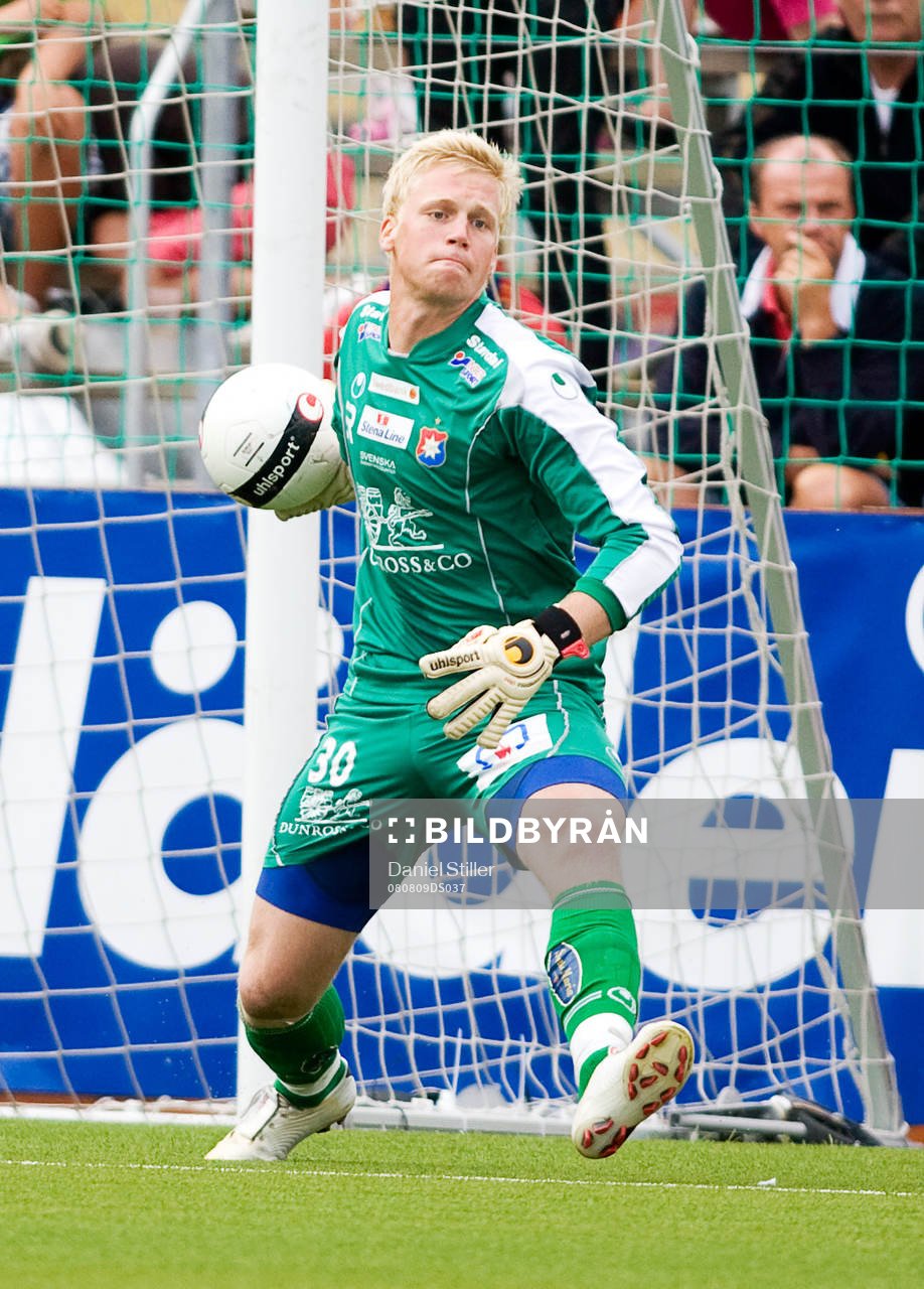 Peter Abrahamsson, målvakt Örgryte
