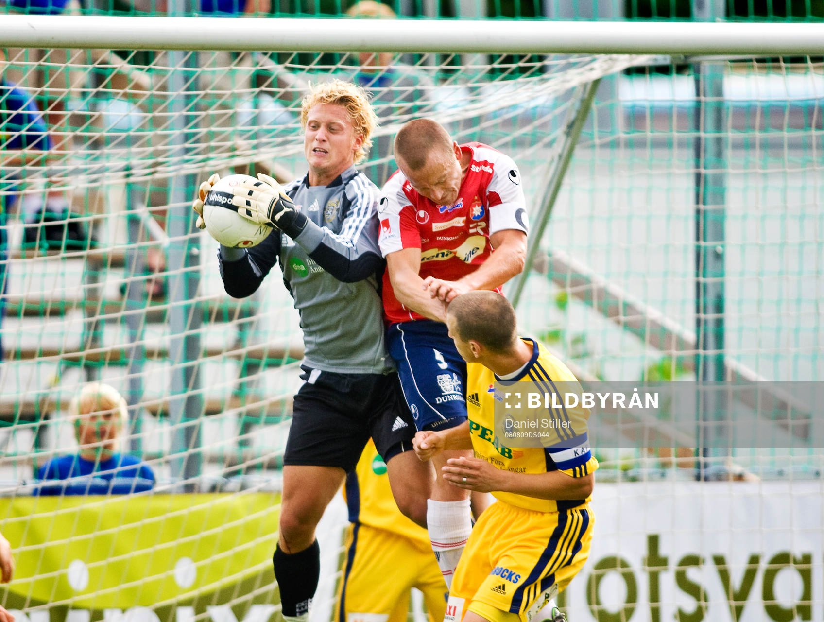 Jacob Augustsson, Pär Hansson, målvakt Ängelholm. Anders