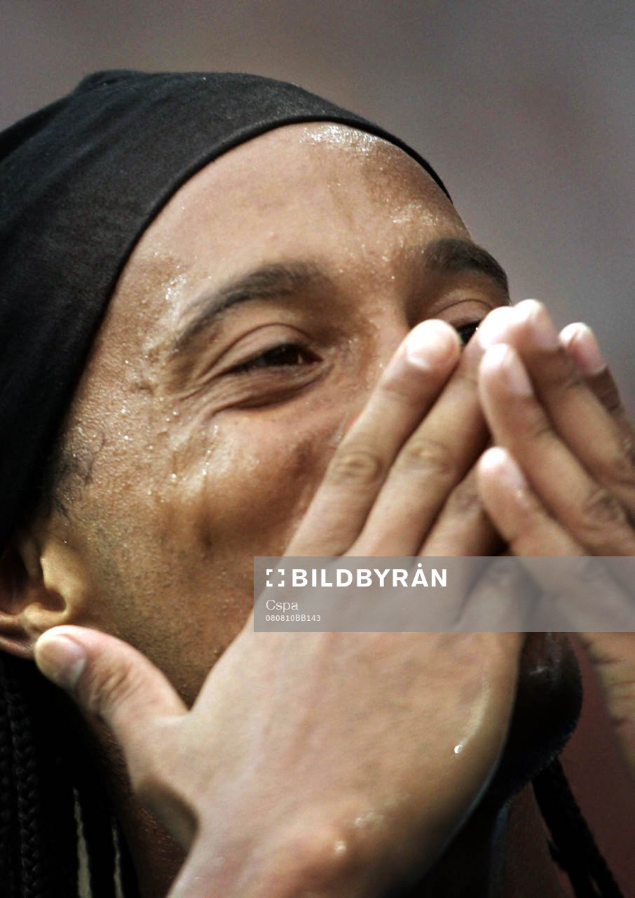 Ronaldinho, jubel, glädje