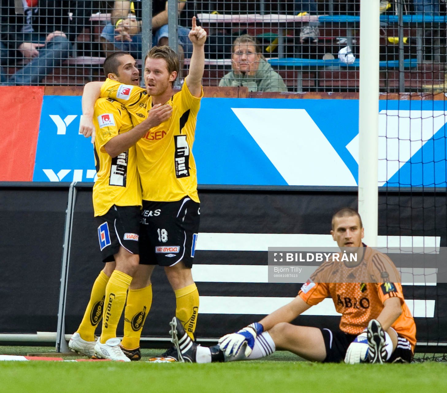 Emir Bajrami, och Fredrik Berglund, Elfsborg