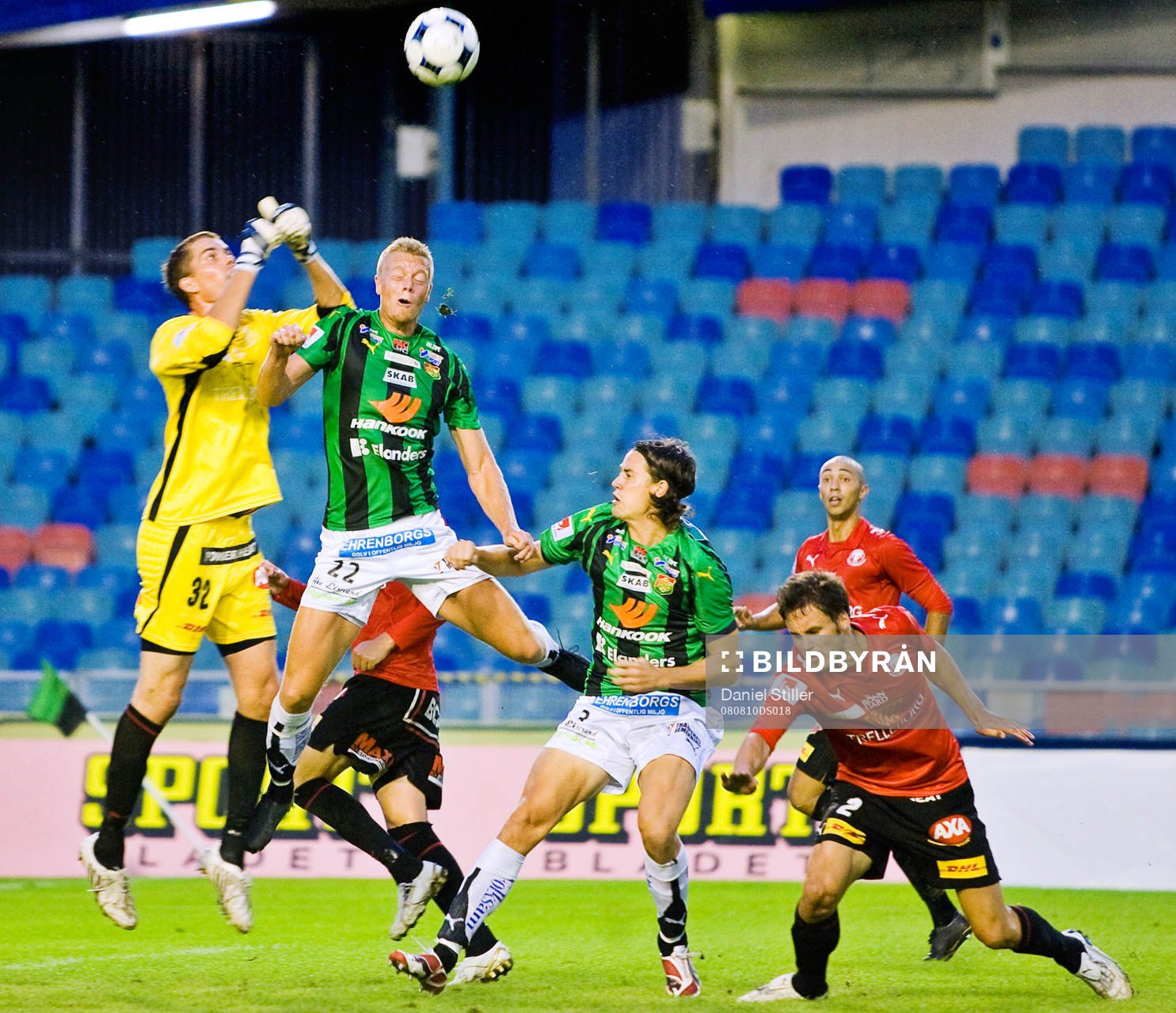 Björn Andersson, Andreas Tobiasson, GAIS. Jens Sloth,