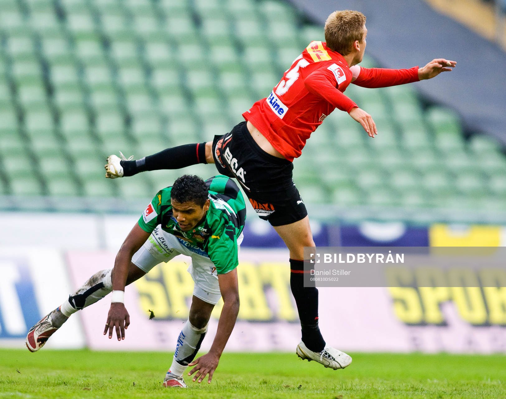 Wanderson do Carmo, GAIS. Marcus Sahlman, målvakt,