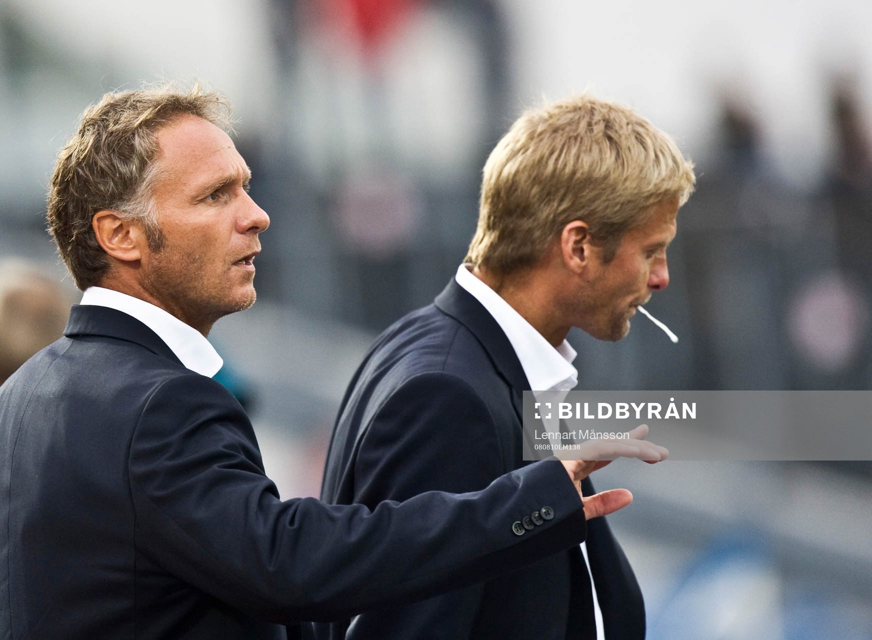 Paul Lindholm, assisterande tränare och Siggi Jonsson,