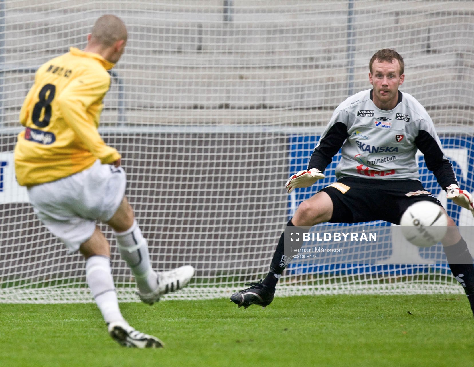 Rickard Johansson, målvakt, Trollhättan