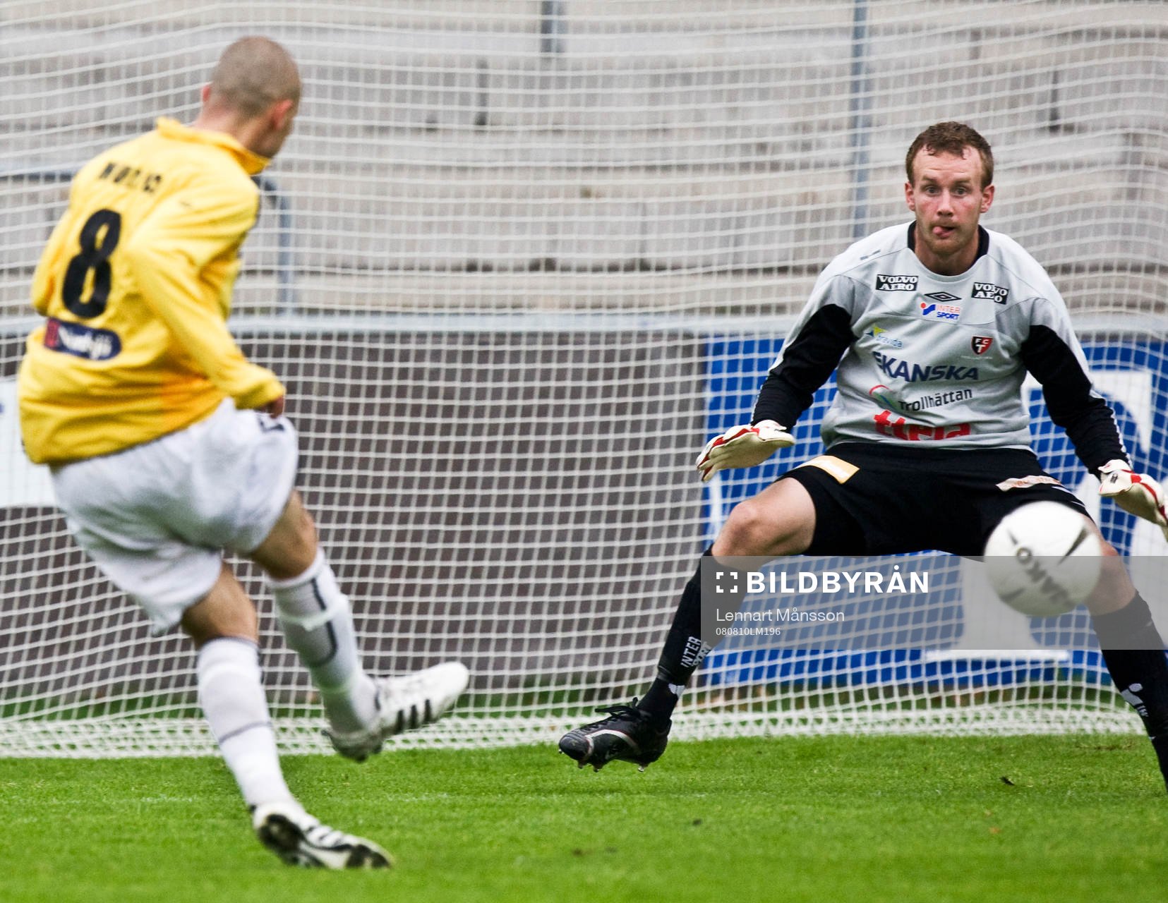 Rickard Johansson, målvakt, Trollhättan