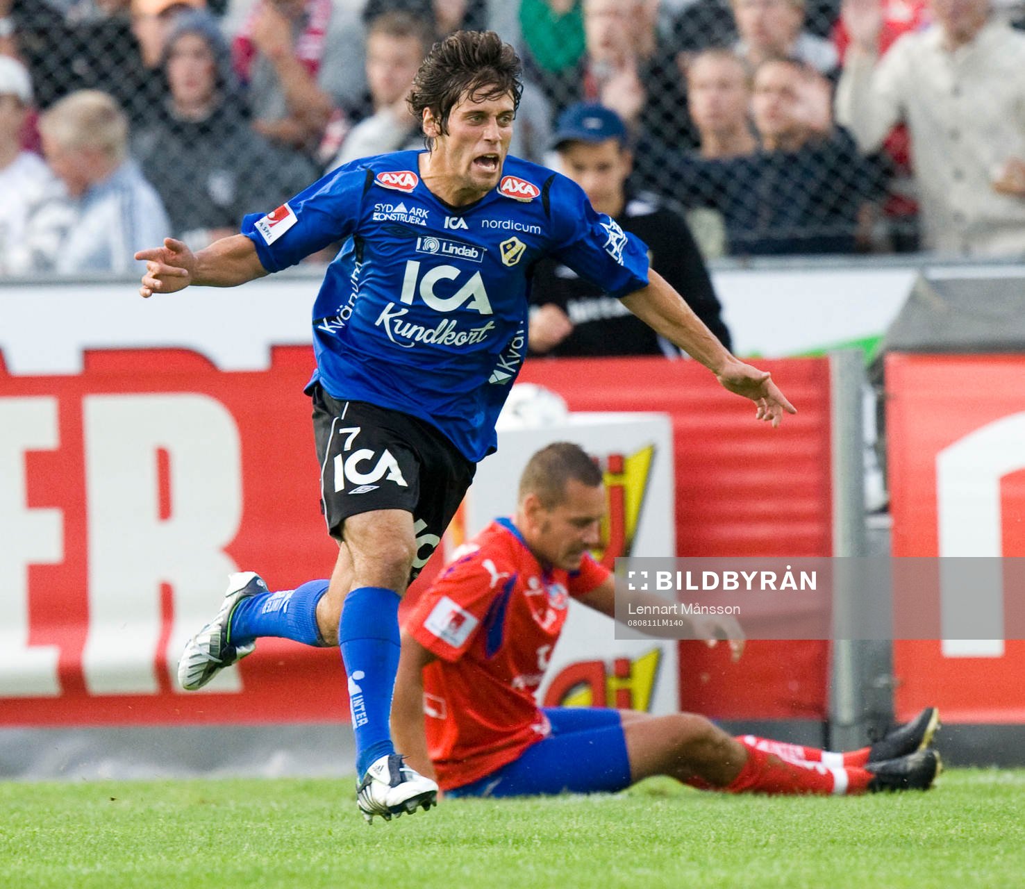 2-0, Michael Görlitz, Marcus Lantz biter i gräset