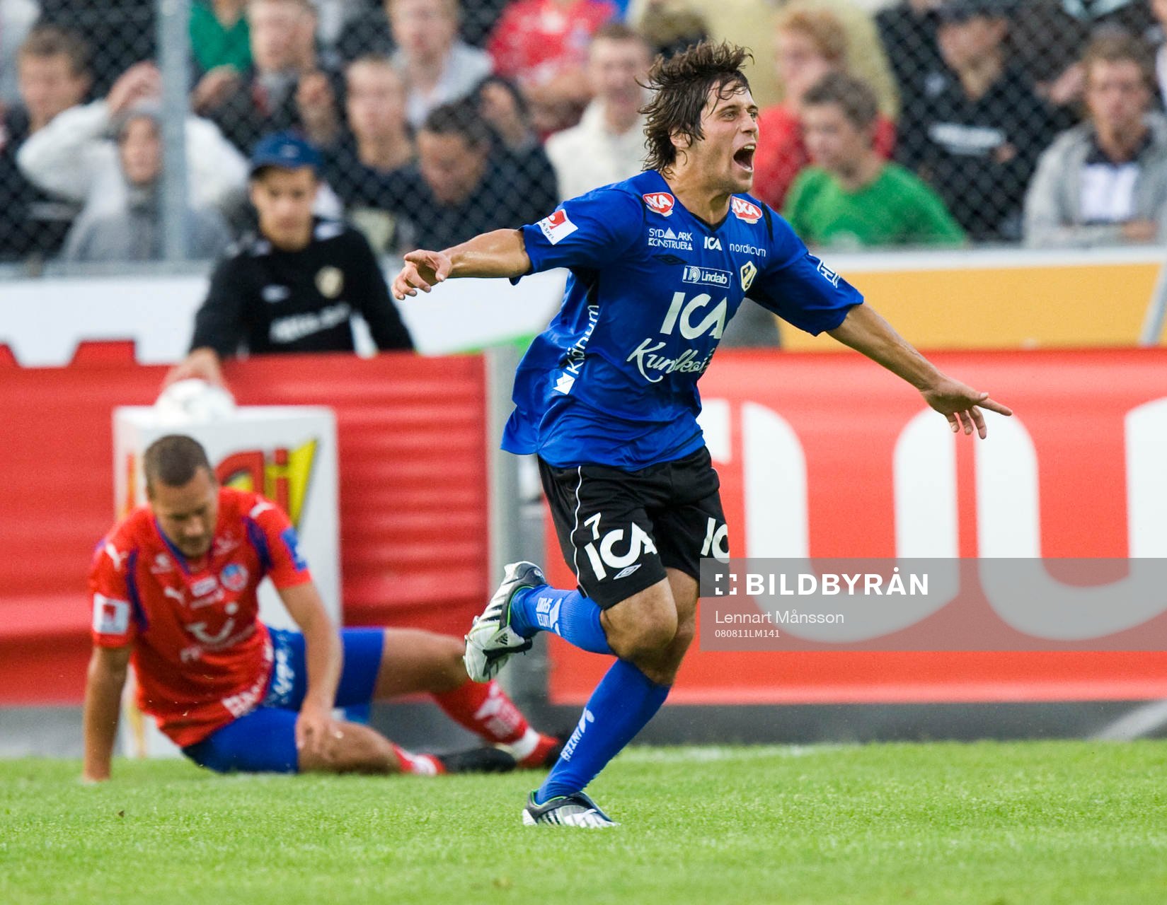 2-0, Michael Görlitz, Marcus Lantz biter i gräset