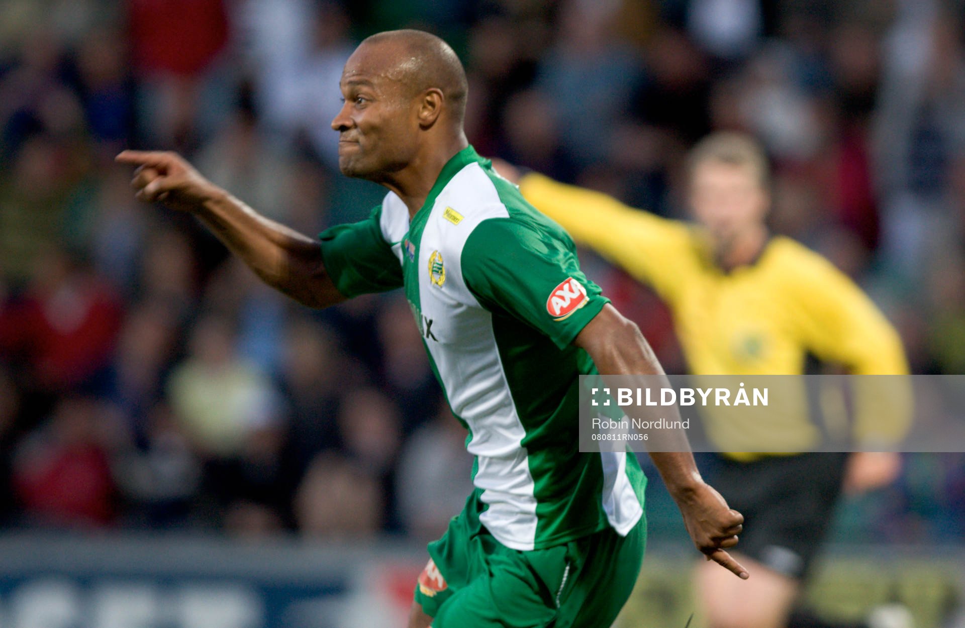 Christian Traoré, Hammarby avgör på övertid, 1-2 (jubel)