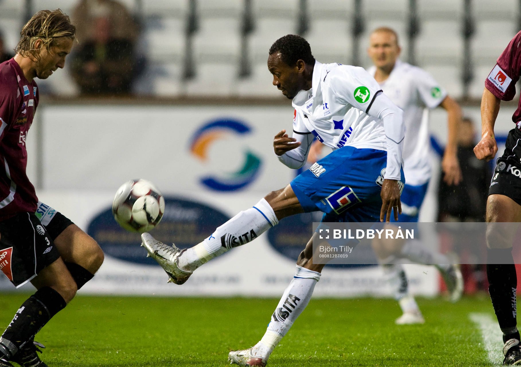 Daniel Theorin, Gefle och Kevin Amuneke, Norrköping 2-0