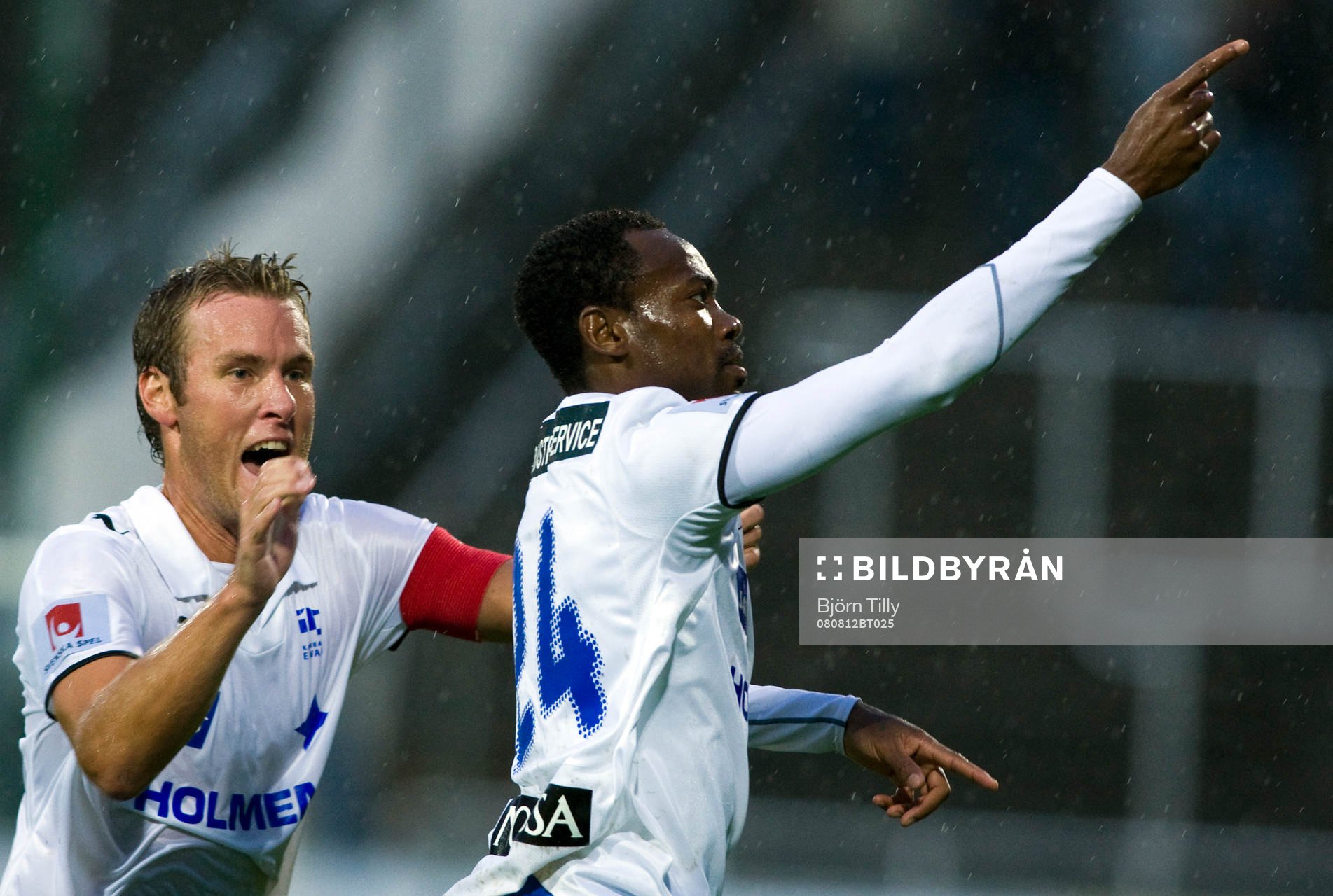 Mikael Roth, och Kevin Amuneke,Norrköping