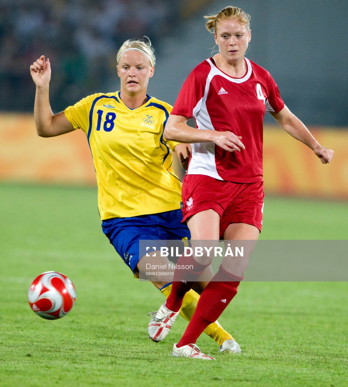 Nilla Fischer, Sverige och Clare Rustad, Kanada