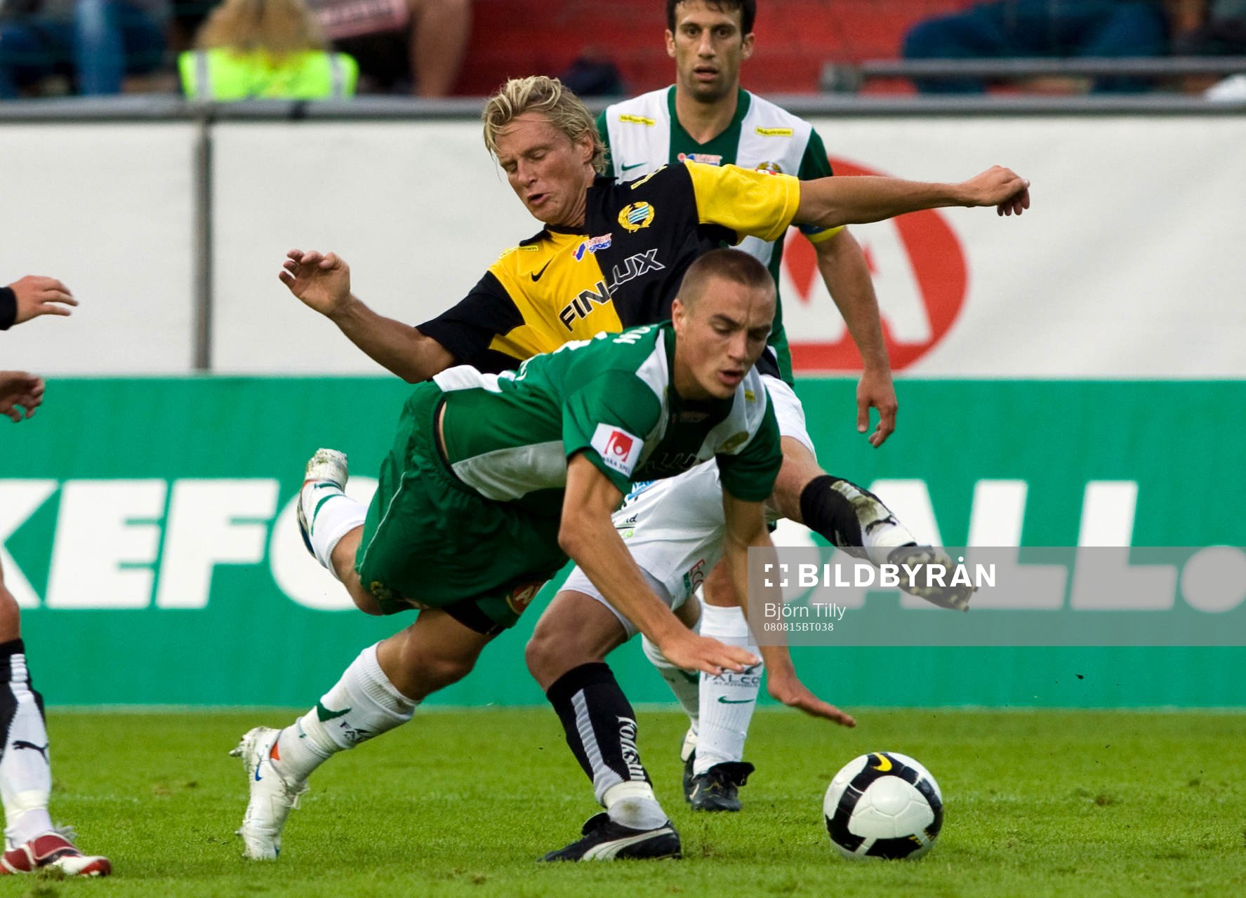 Petter Andersson, Hammarby och Tommy Lycén, GAIS