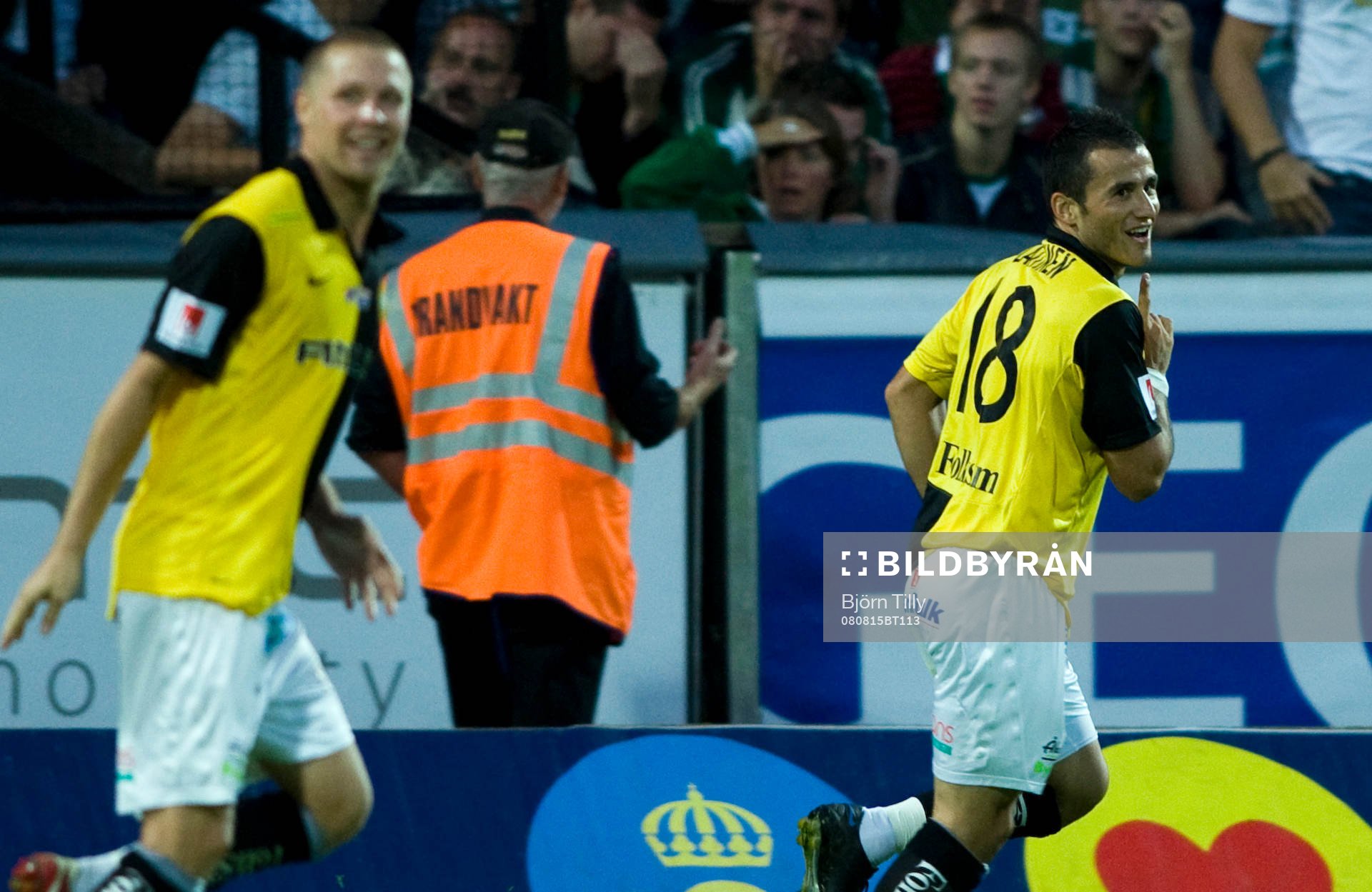 Jonas Lundén, och Levon Pachajyan, GAIS