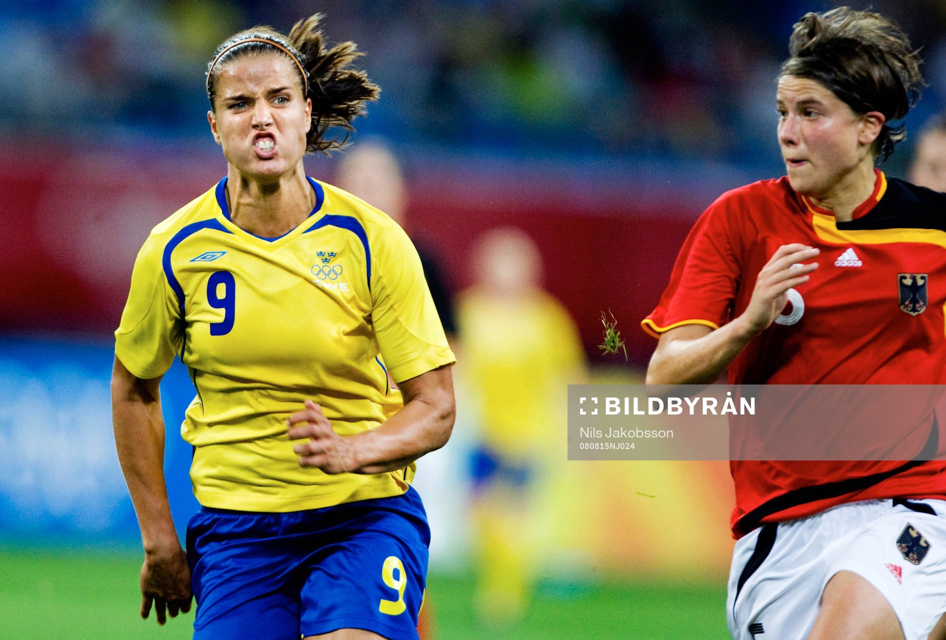 Jessica Landström, Sverige, Ariane Hingst, Tyskland