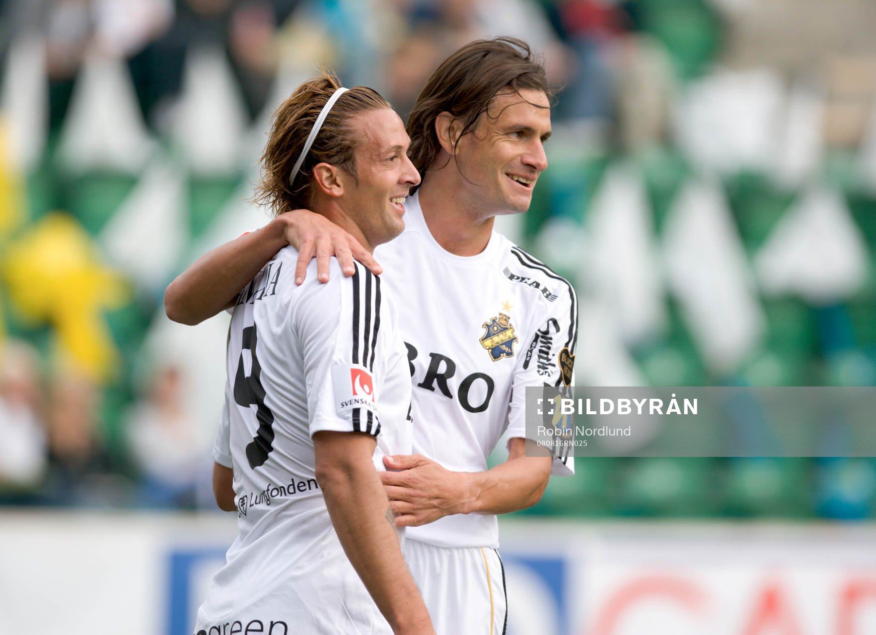 Jorge Anchén, AIK gör 1-1 (jubel)