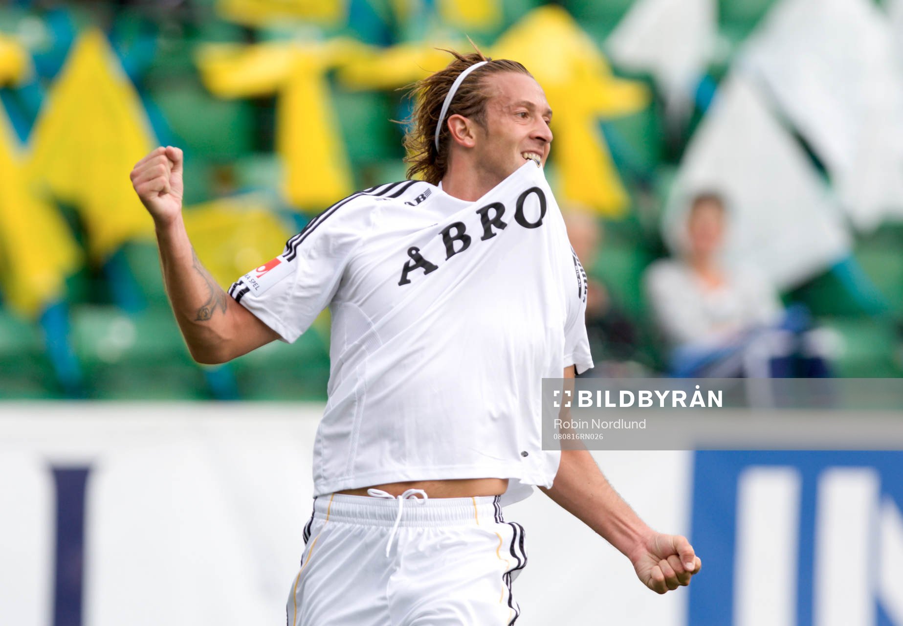 Jorge Anchén, AIK gör 1-1 (jubel)