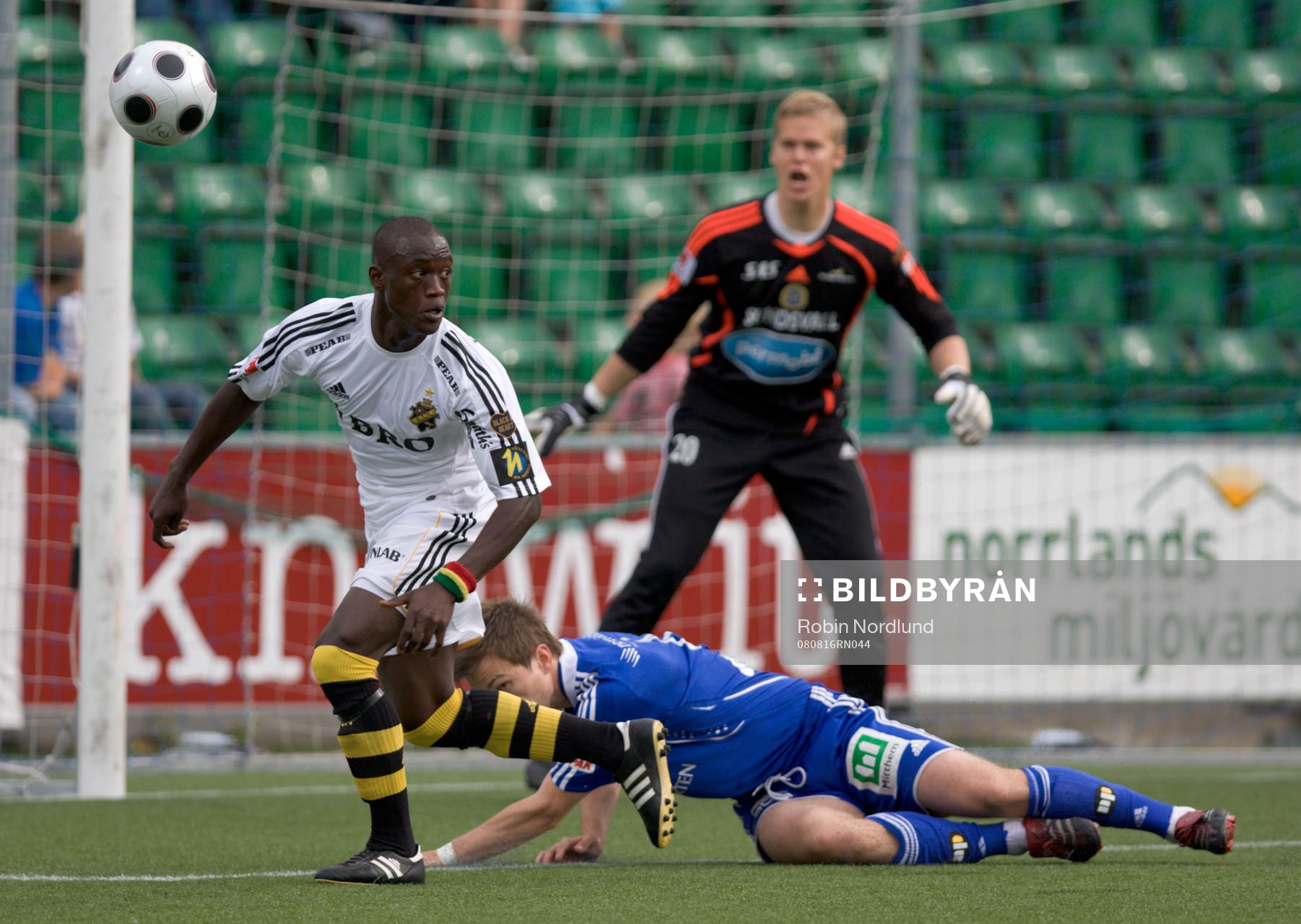  Saihou Jagne, AIK och Sverrir Gardarsson, Sundsvall