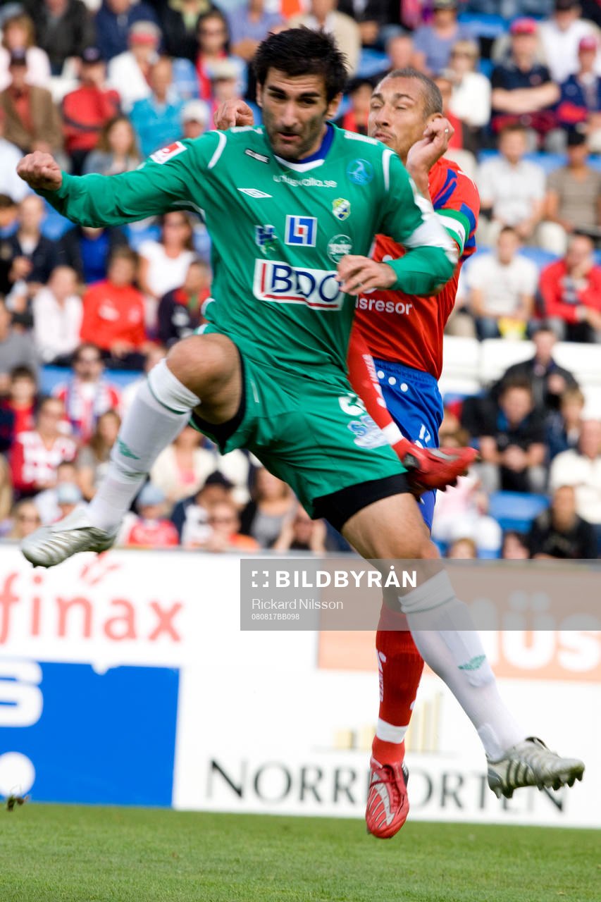 Henrik Larsson och Aleksandar Kitic