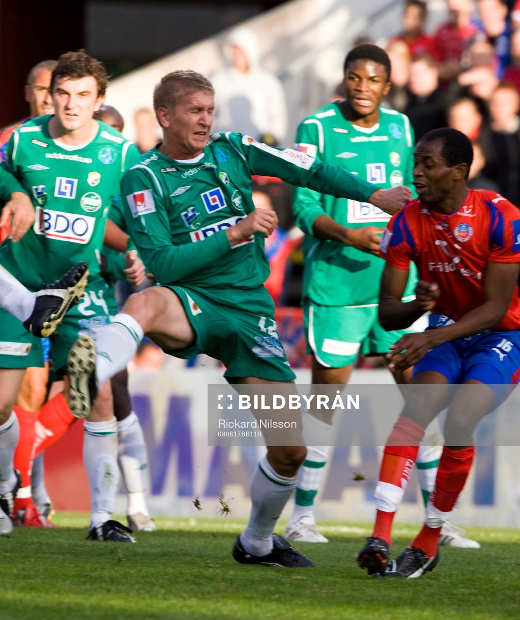 Niklas Löfgren, Ljungskile och Rene Makondele, Helsingborg