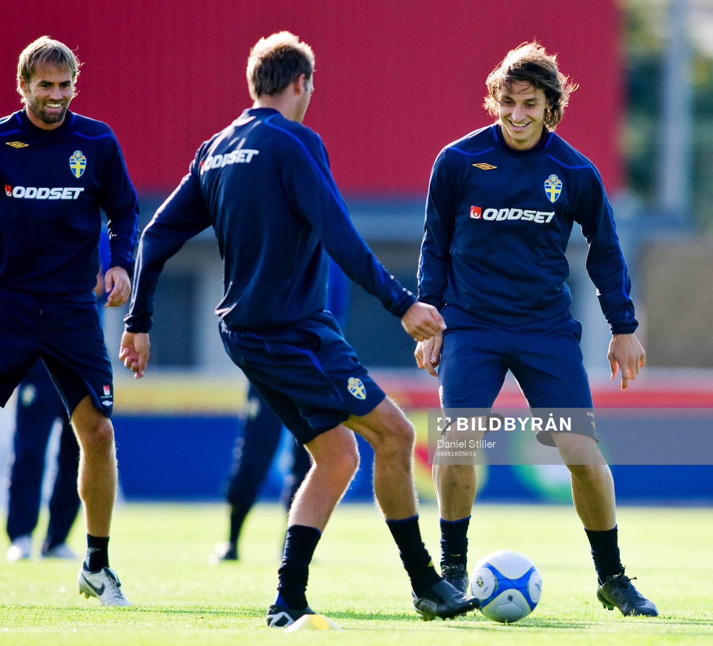 Zlatan Ibrahimovic, Olof Mellberg