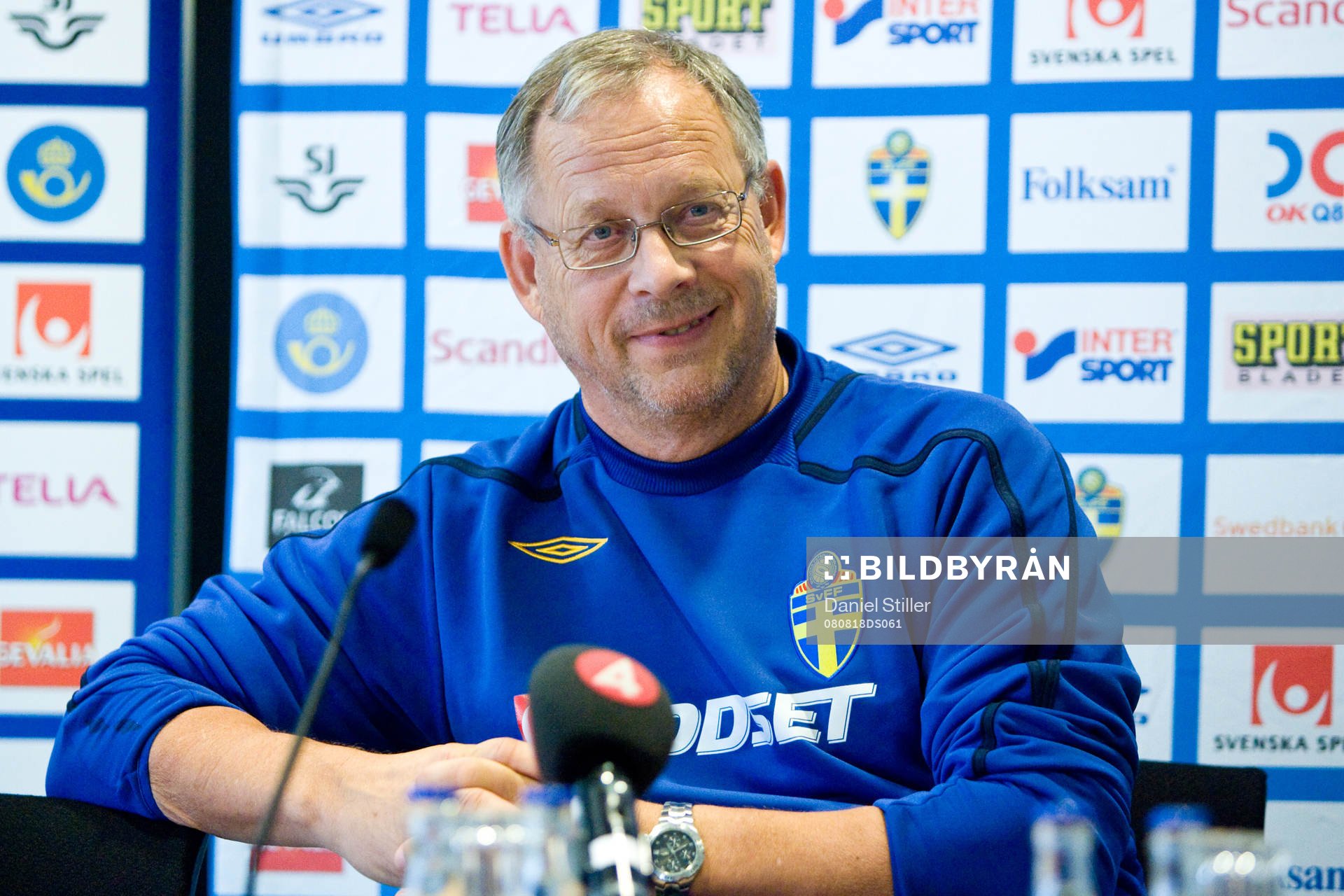 Förbundskapten Lars Lagerbäck