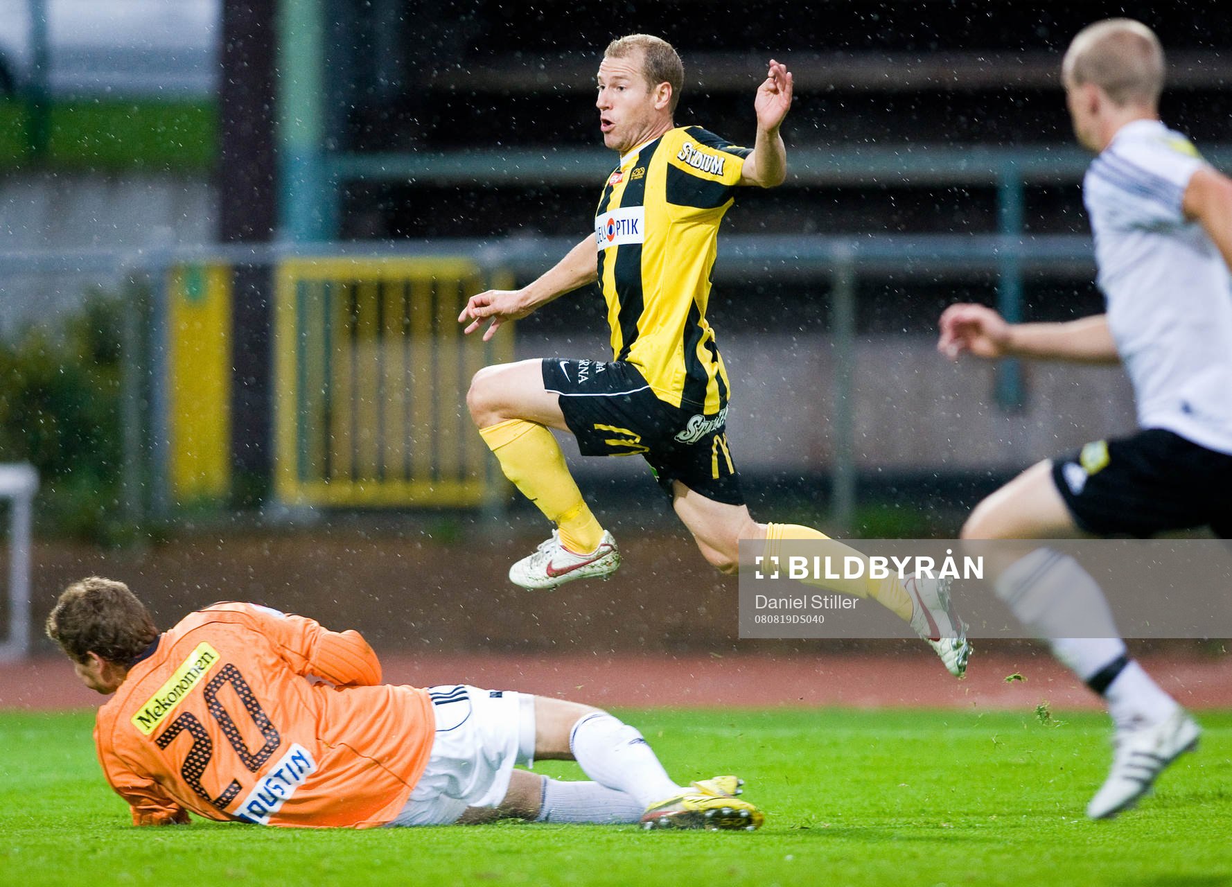 Jonas Henriksson, Häcken, kvitterar till 1-1