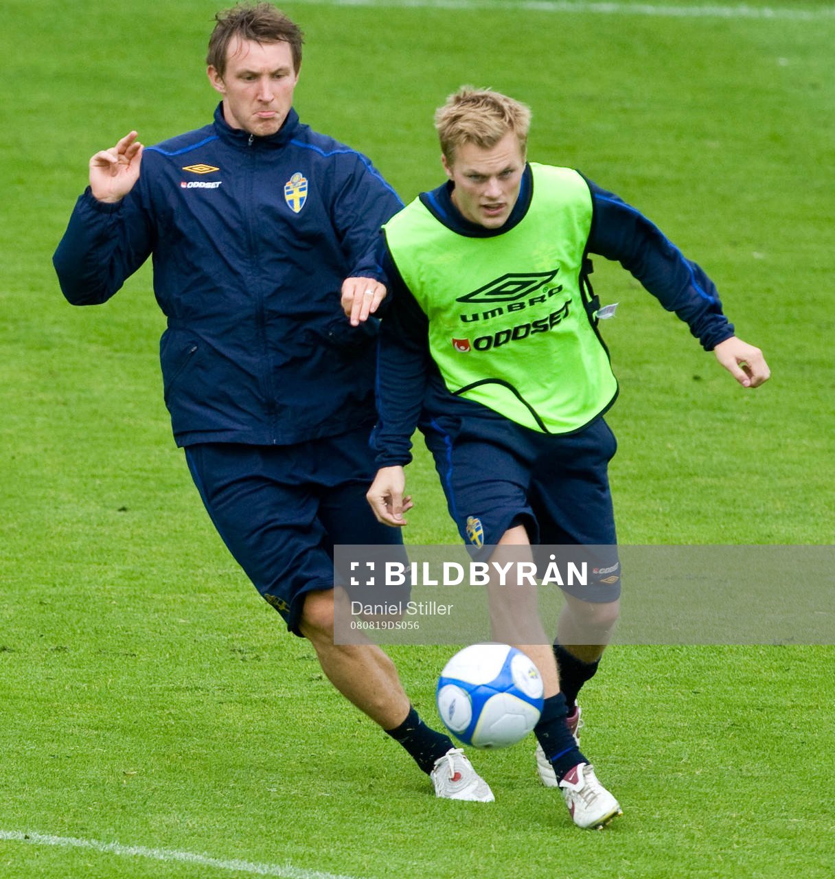 Kim Källström och Sebastian Larsson