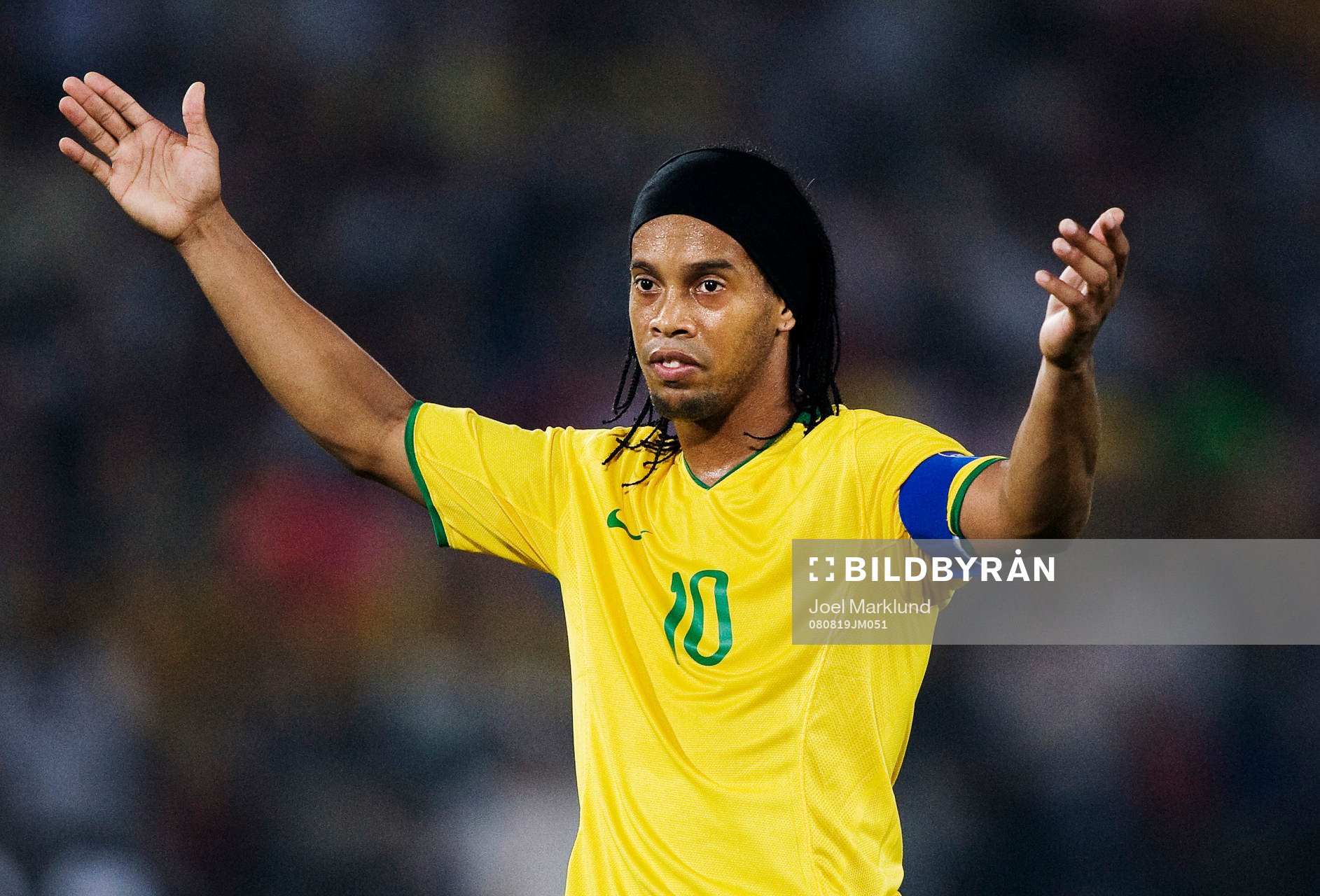Ronaldinho, Brasilien, är uppgiven
