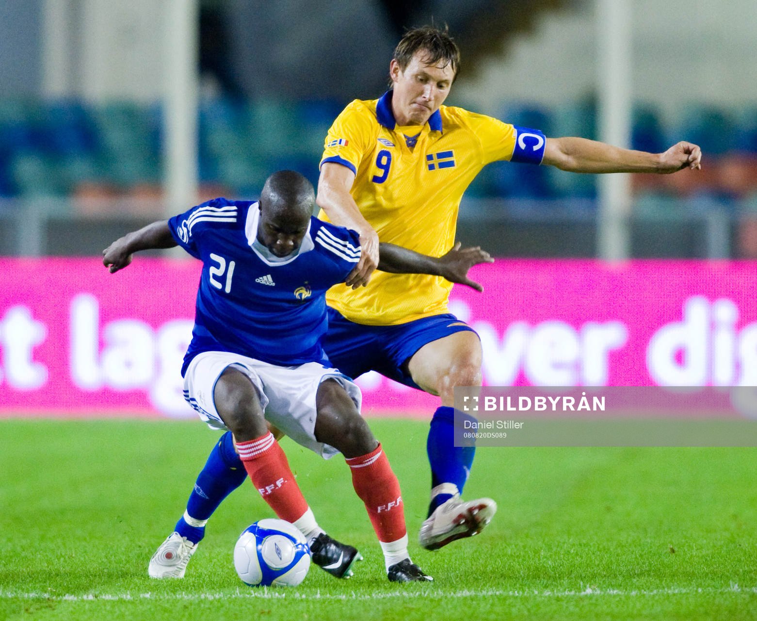 Lassana Diarra, Frankrike. Kim Källström, Sverige