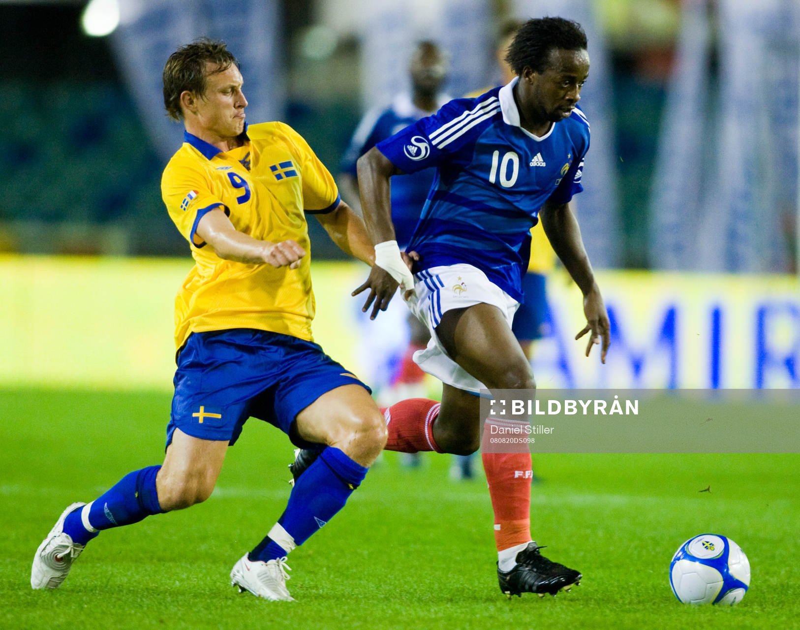 Kim Källström, Sverige. Sidney Govou, Frankrike