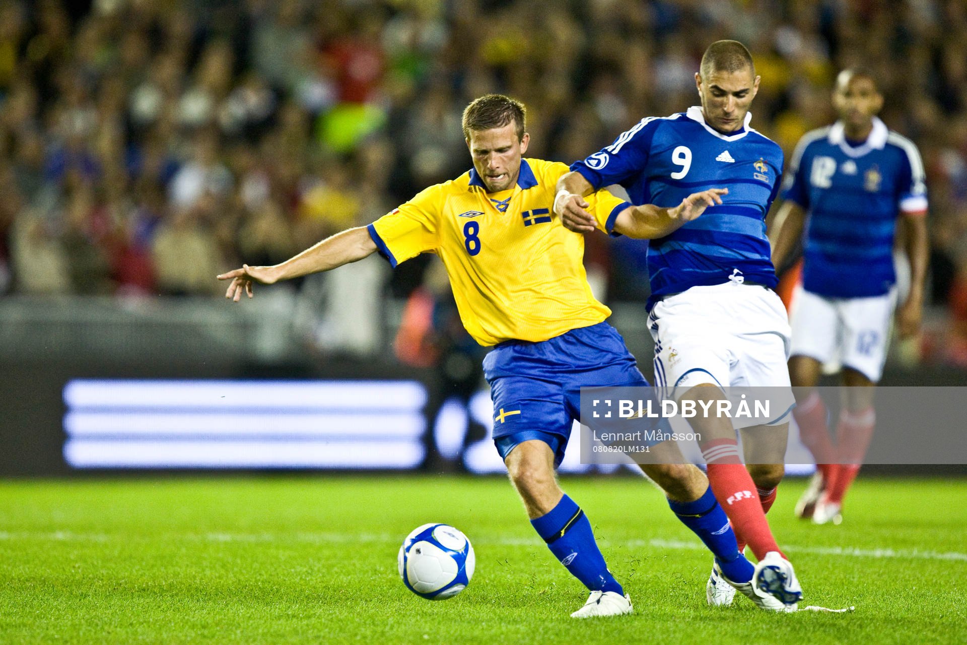 Anders Svensson och Karim Benzema