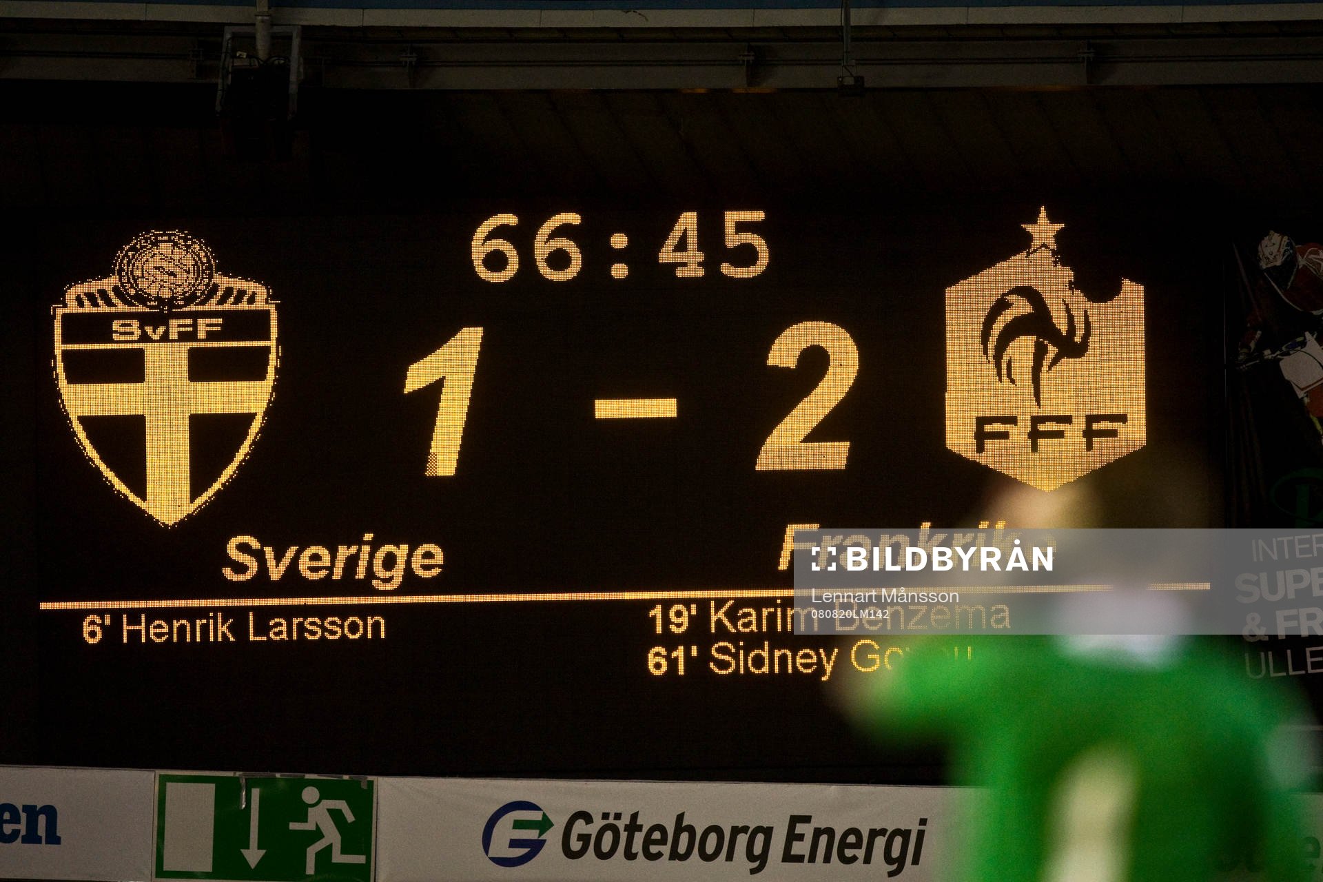 Resultat, resultattavla