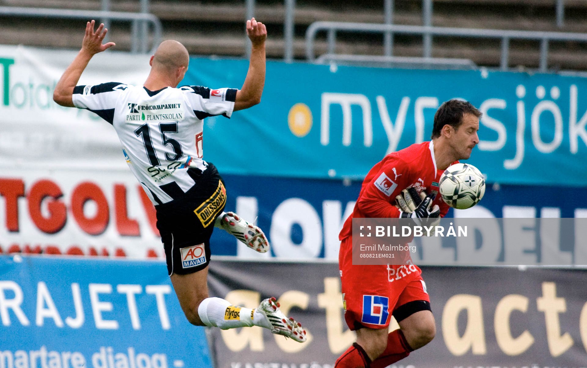 Pär Cederqvist, Bois. Richard Richardsson, Sirius målvakt