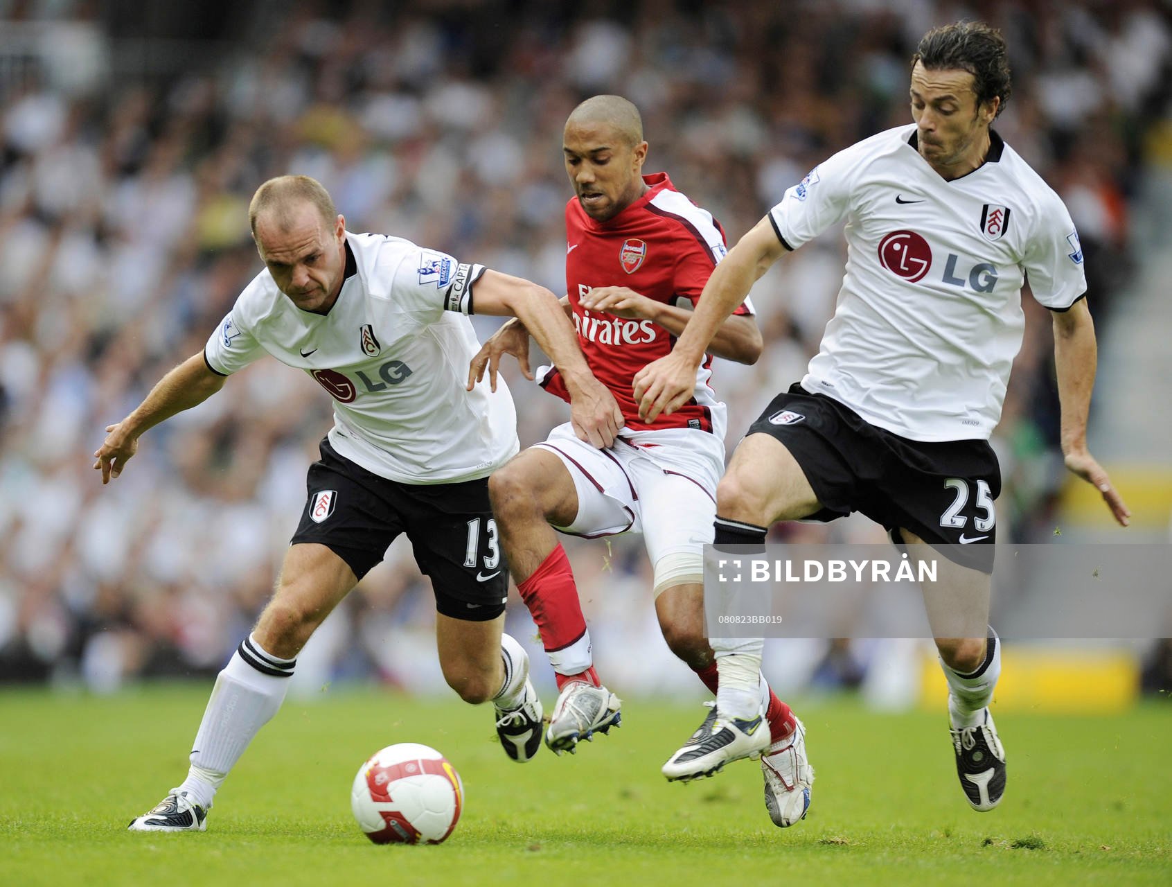 Danny Murphy, Simon Davies och Gael Clichy
