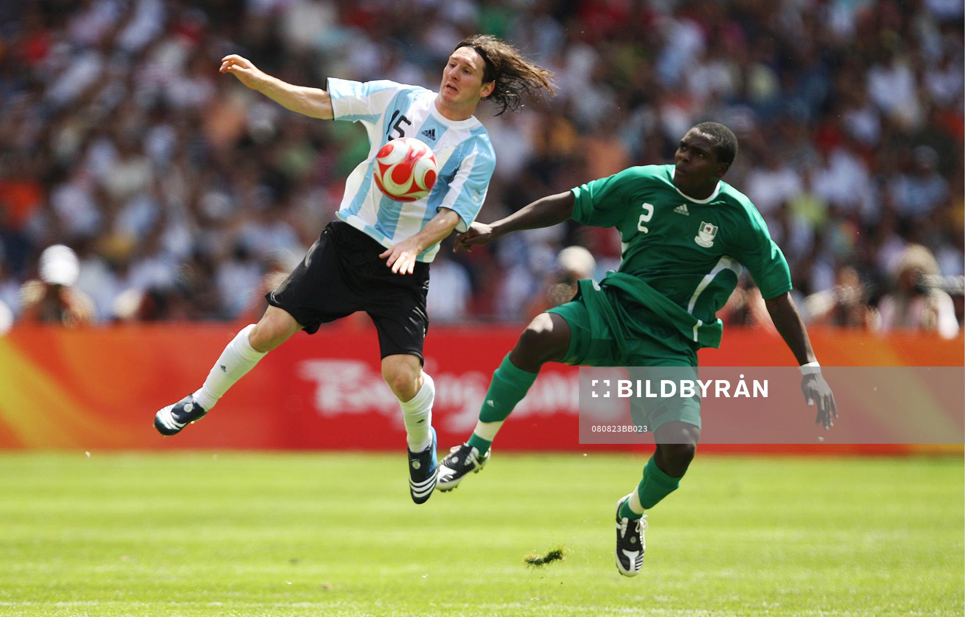 Lionel Messi och Chibuzor Okonkwo