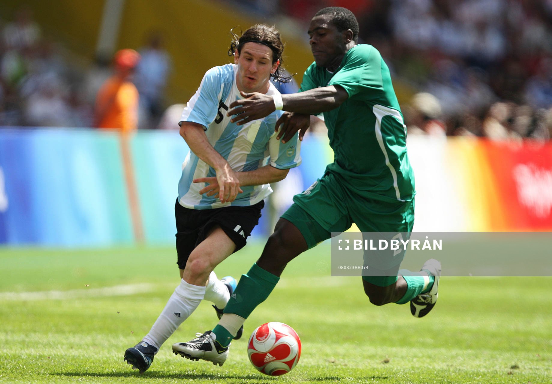 Lionel Messi och Chibuzor Okonkwo