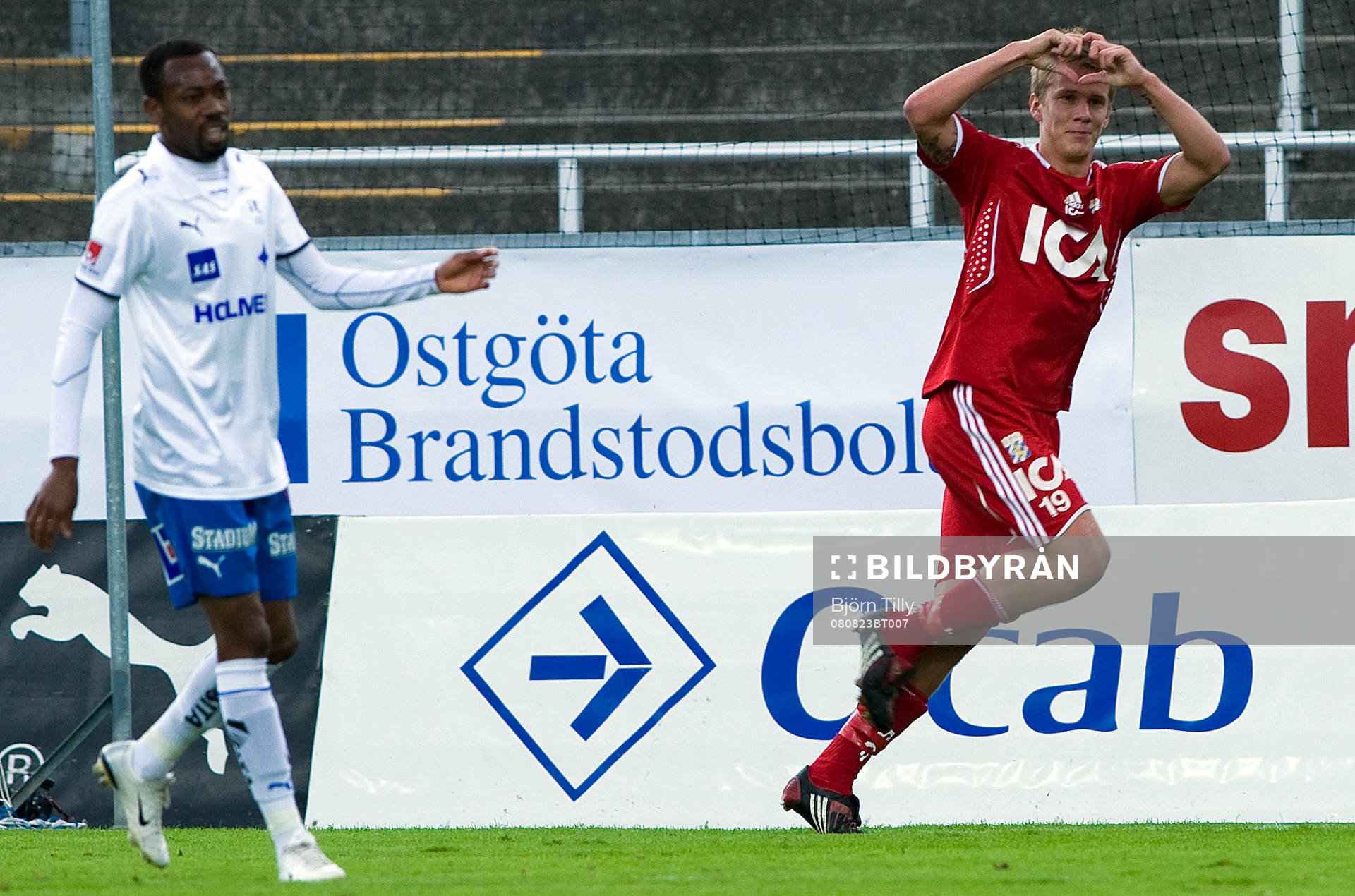 Kevin Amuneke, Norrköping och Pontus Wernbloom, Göteborg