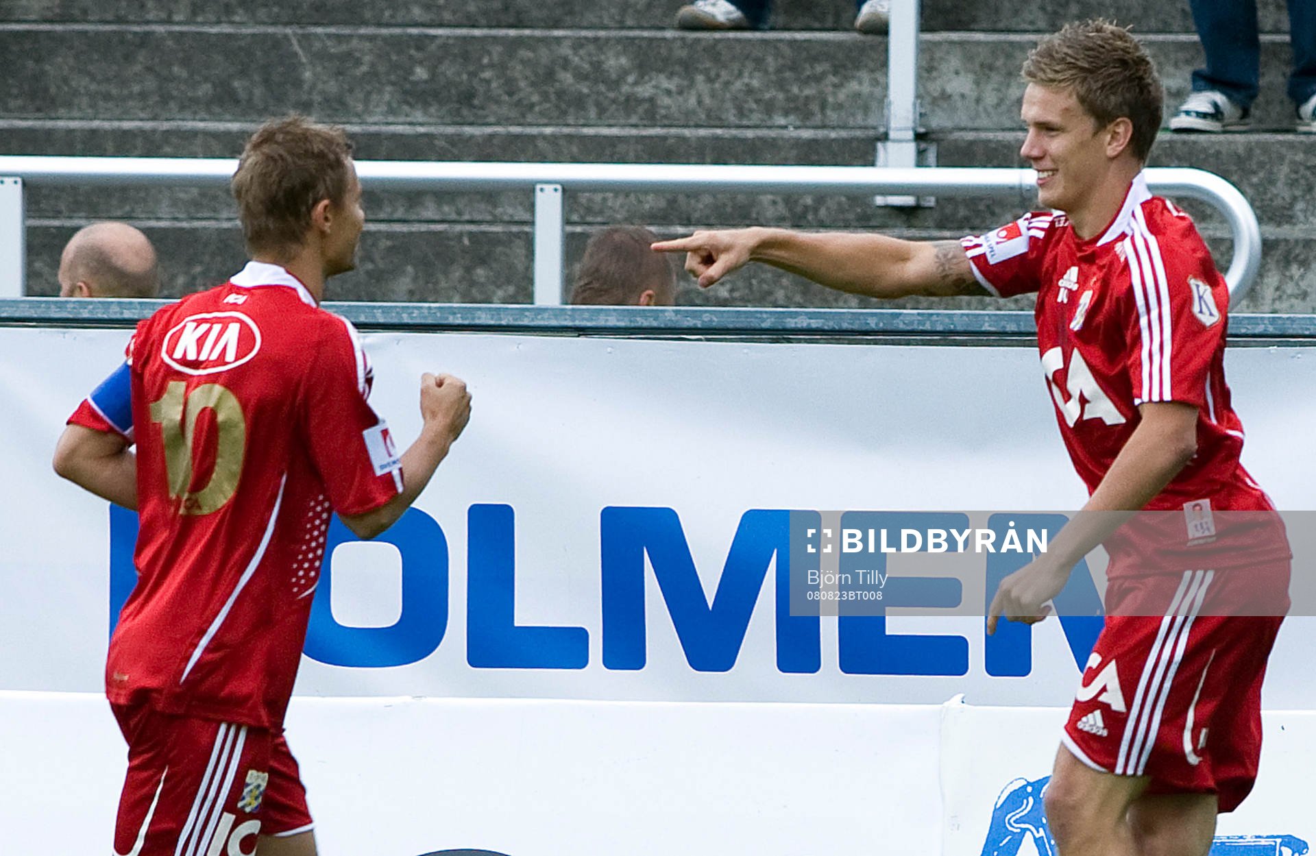 Pontus Wernbloom, Göteborg, jubel