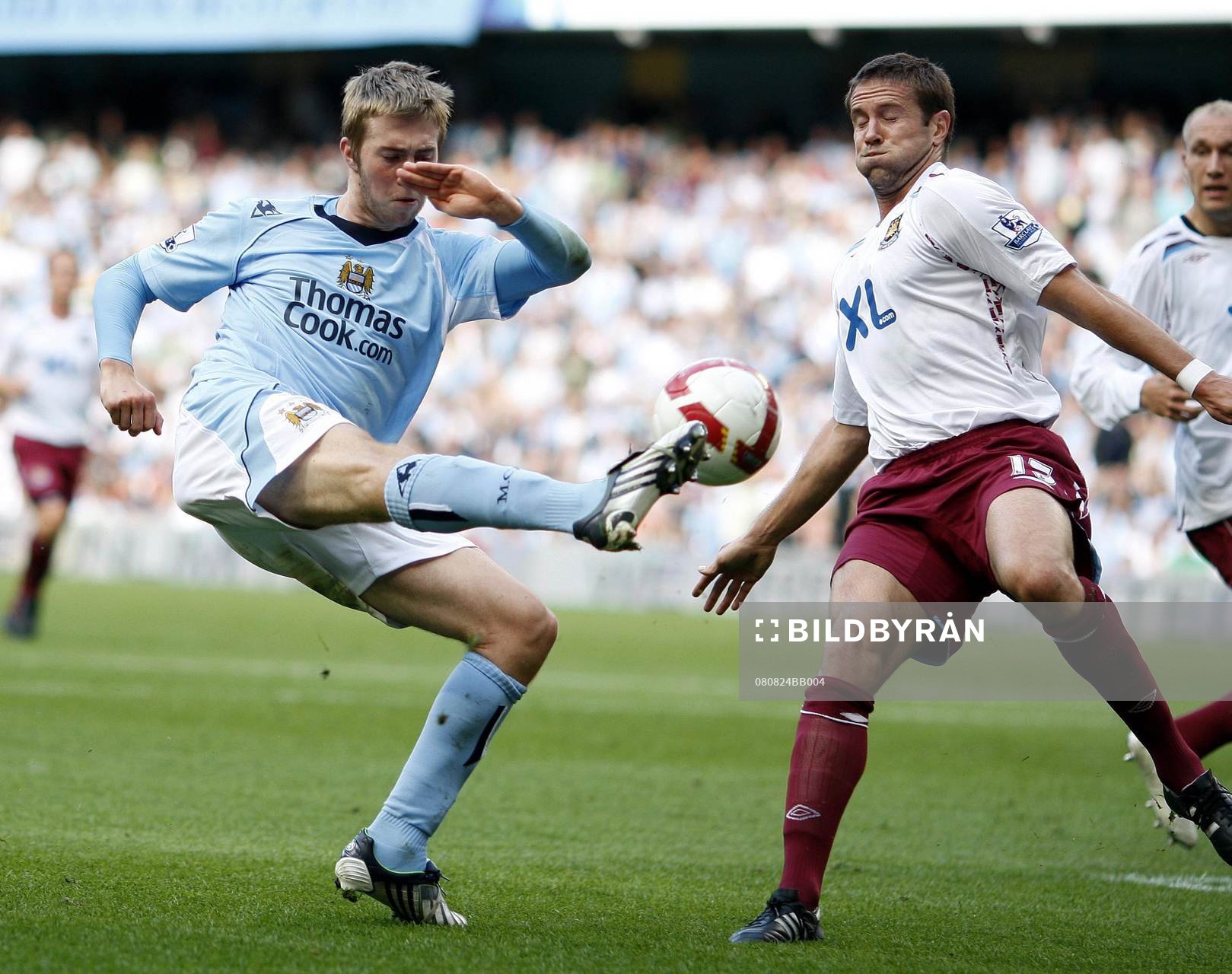 Fotboll, Premier League, engelsk, Manchester City - West