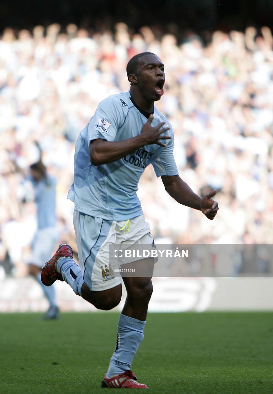 Fotboll, Premier League, engelsk, Manchester City - West