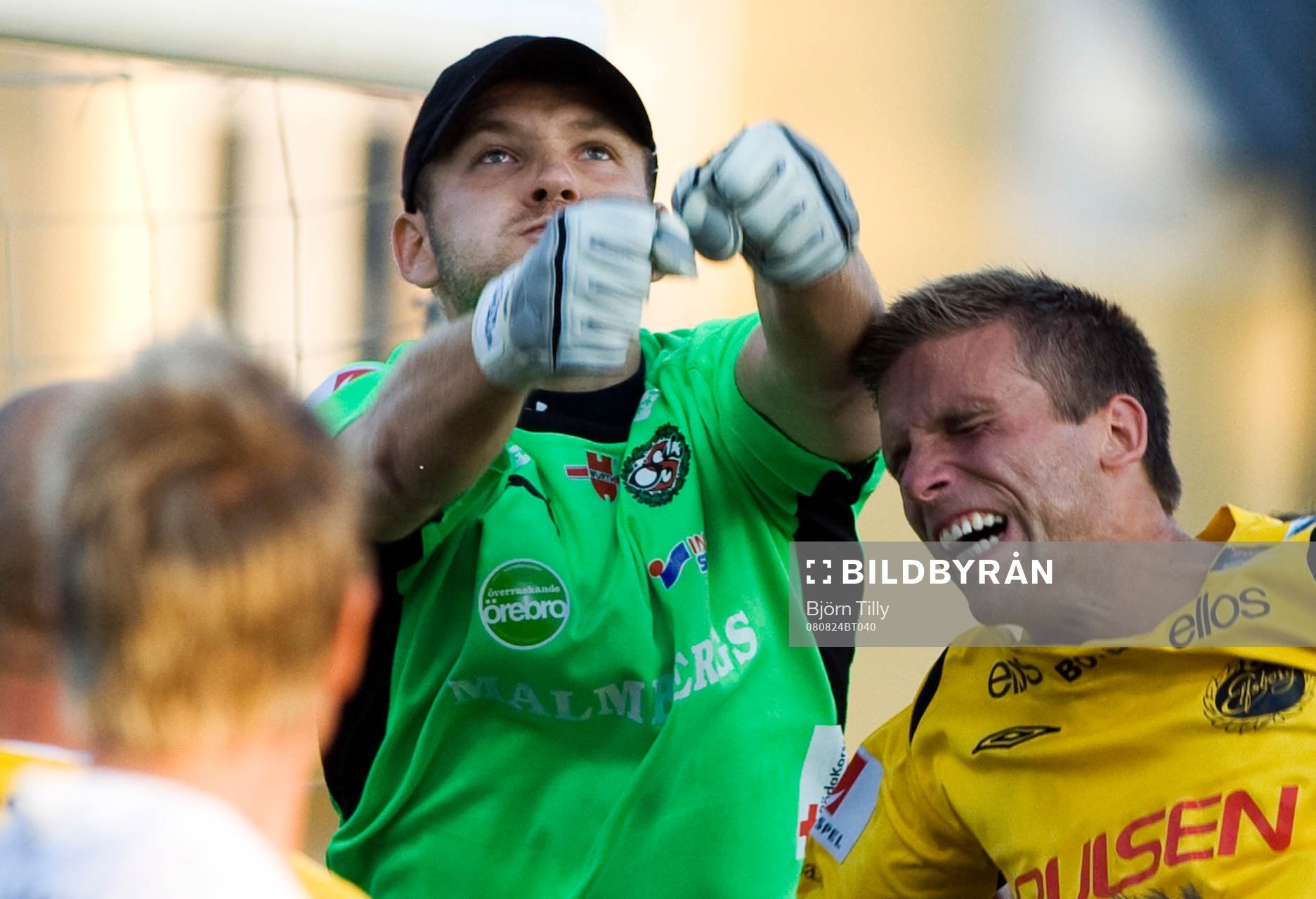  John Albåge, målvakt, Örebro och Anders Svensson, Elfsborg.