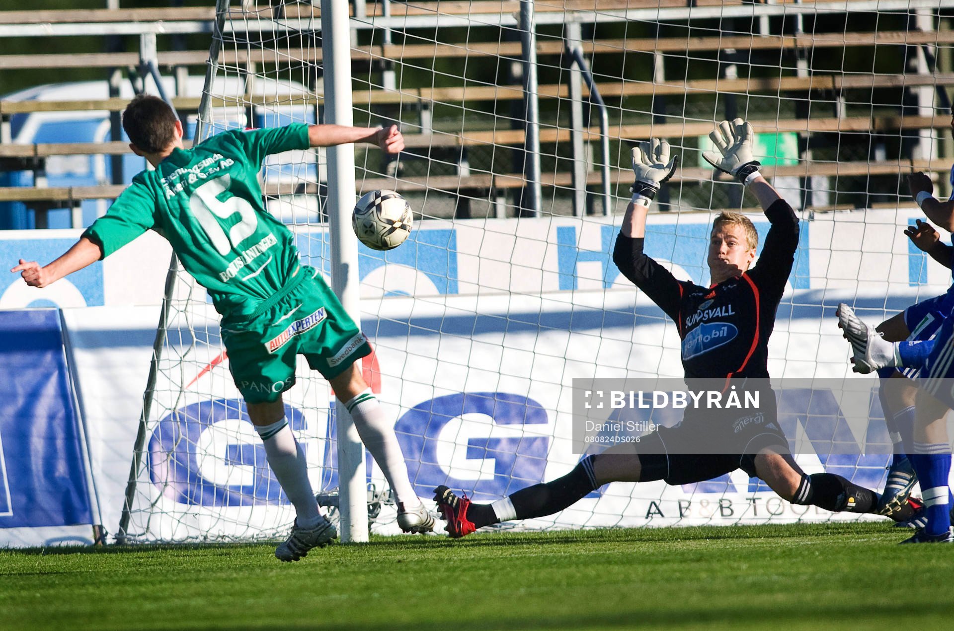  Daryl Smylie, Ljungskile. Andreas Lindberg, målvakt, GIF Sundsvall