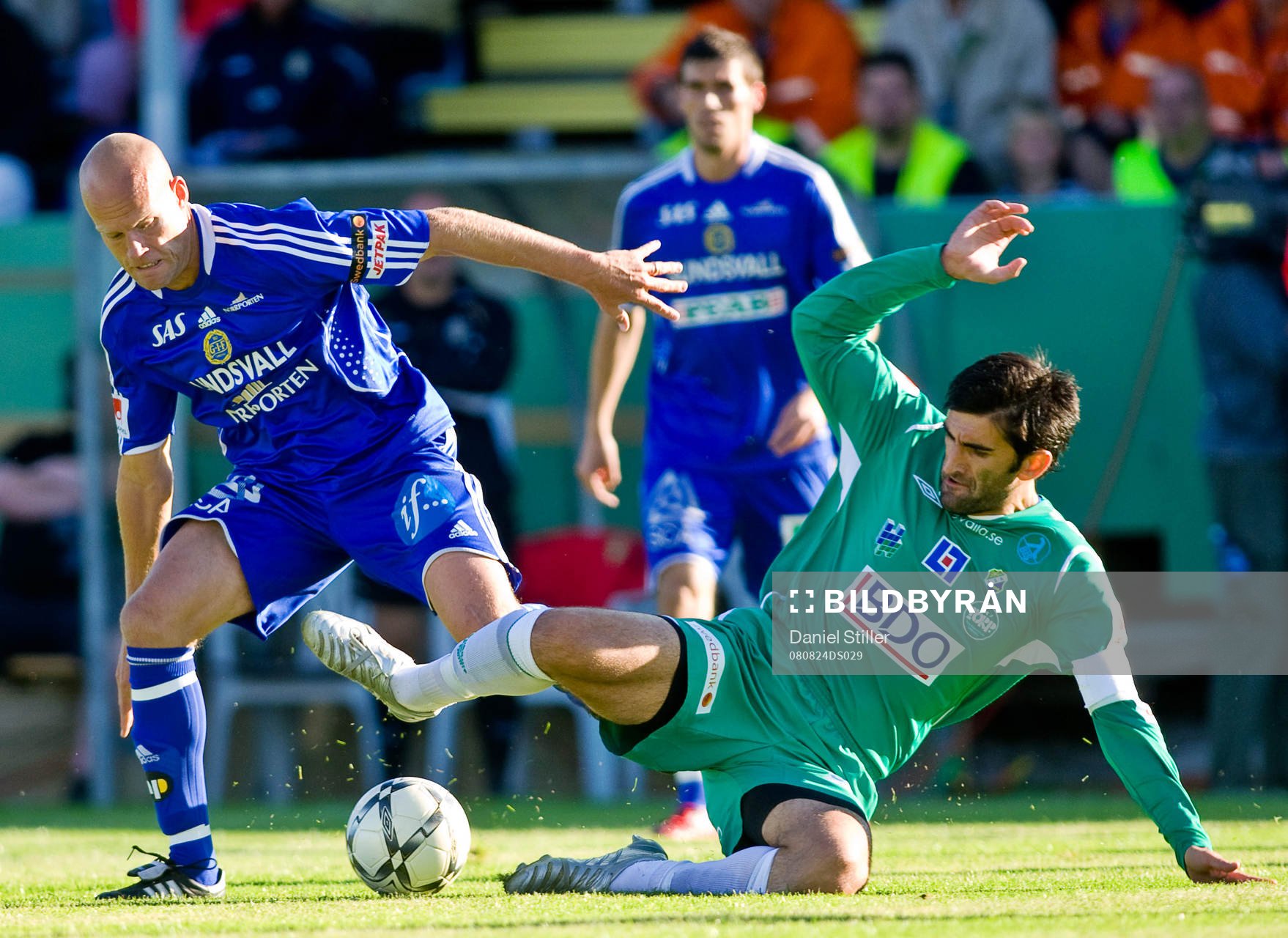 Joel Cedergren, Sundsvall. Damir Vitas, Ljungskile